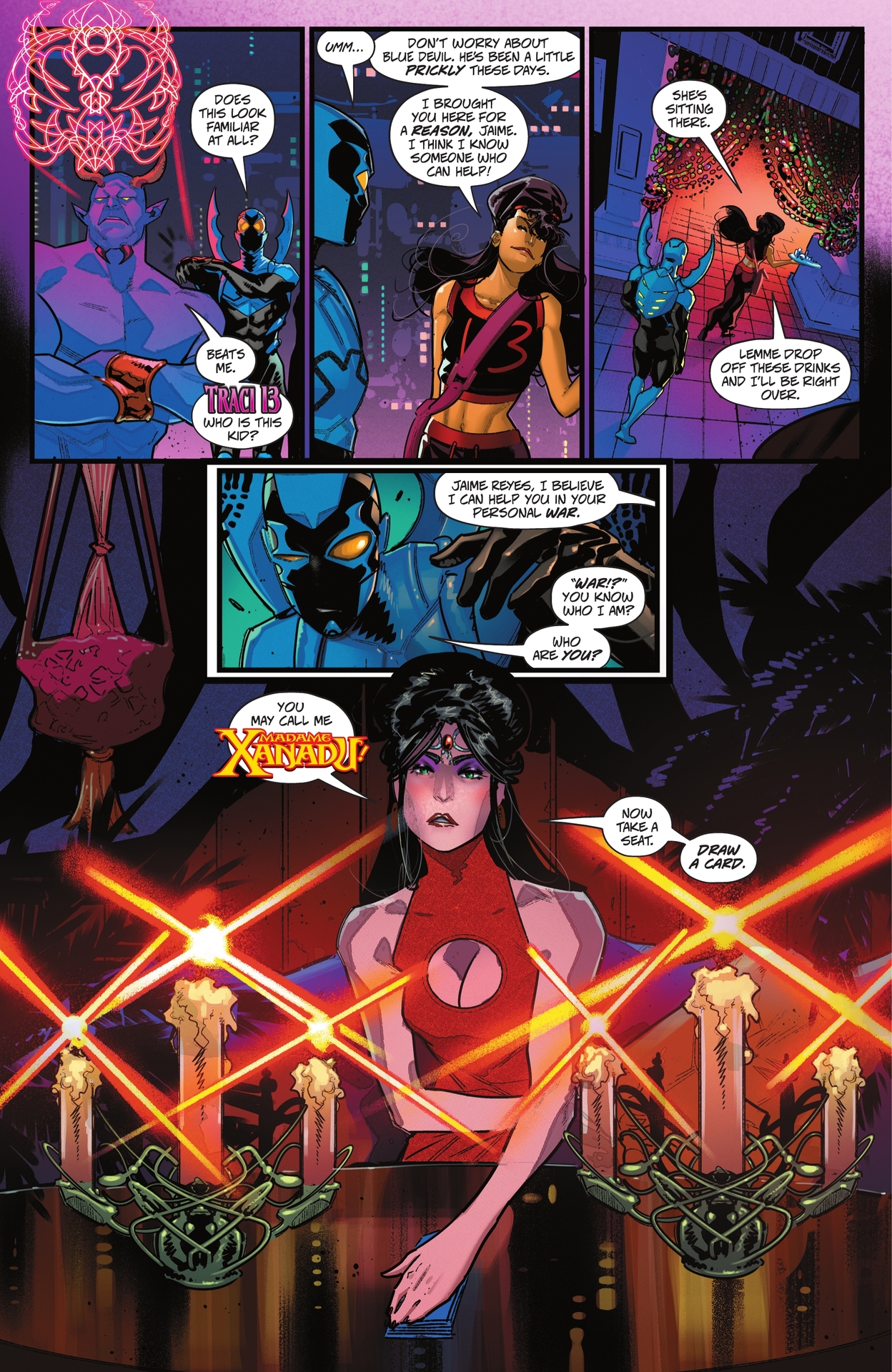 Read online Blue Beetle (2023) comic -  Issue #3 - 5