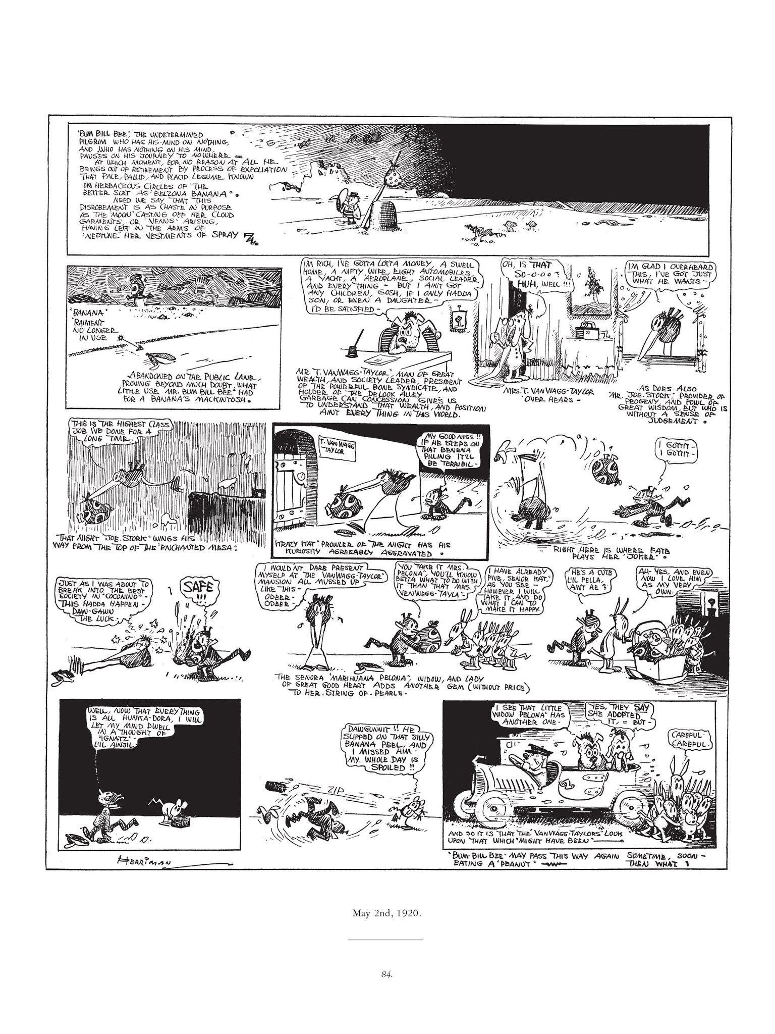 Read online Krazy & Ignatz comic -  Issue # TPB 2 - 84
