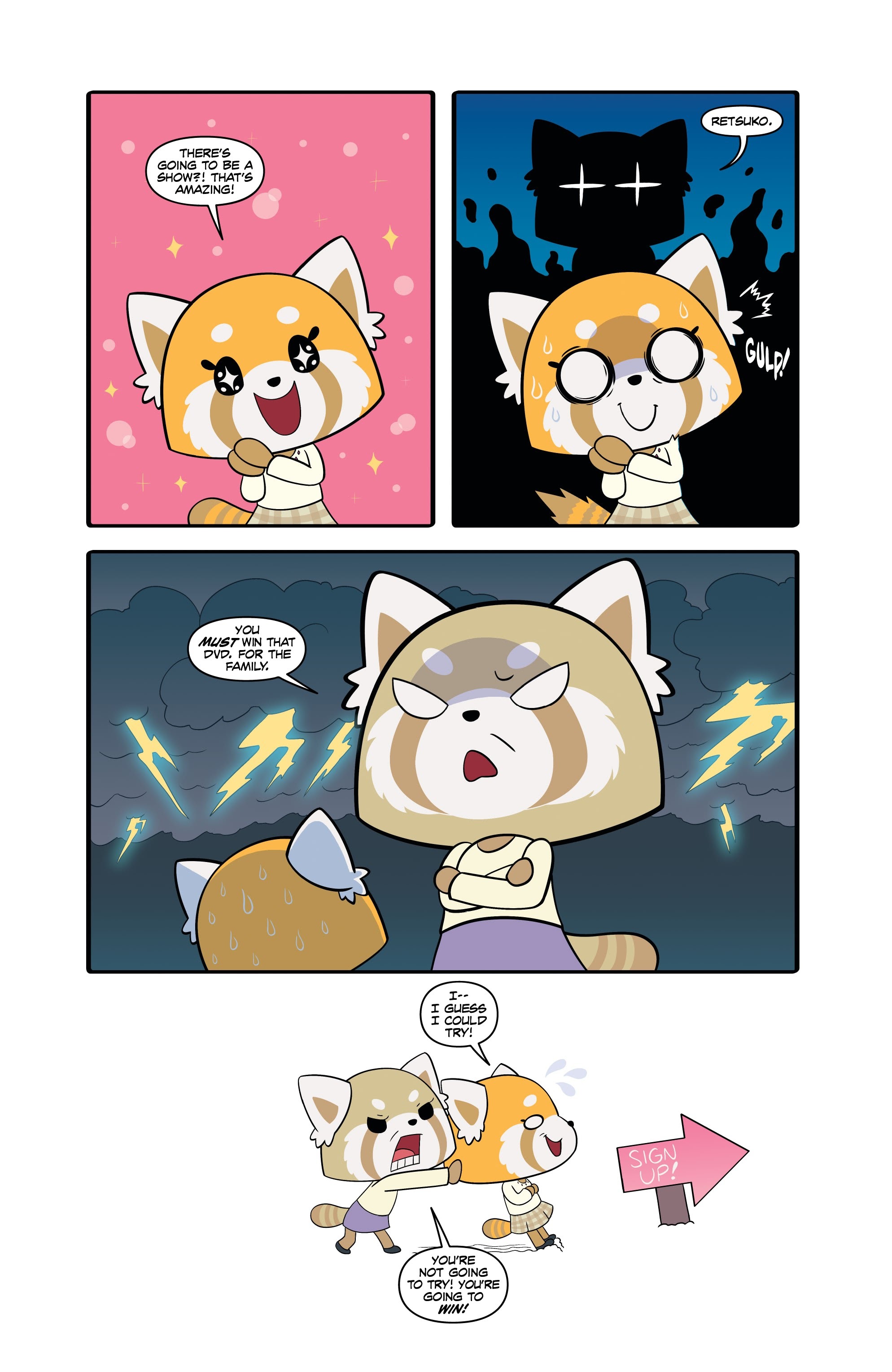 Read online Aggretsuko: Super Fun Special comic -  Issue # Full - 19