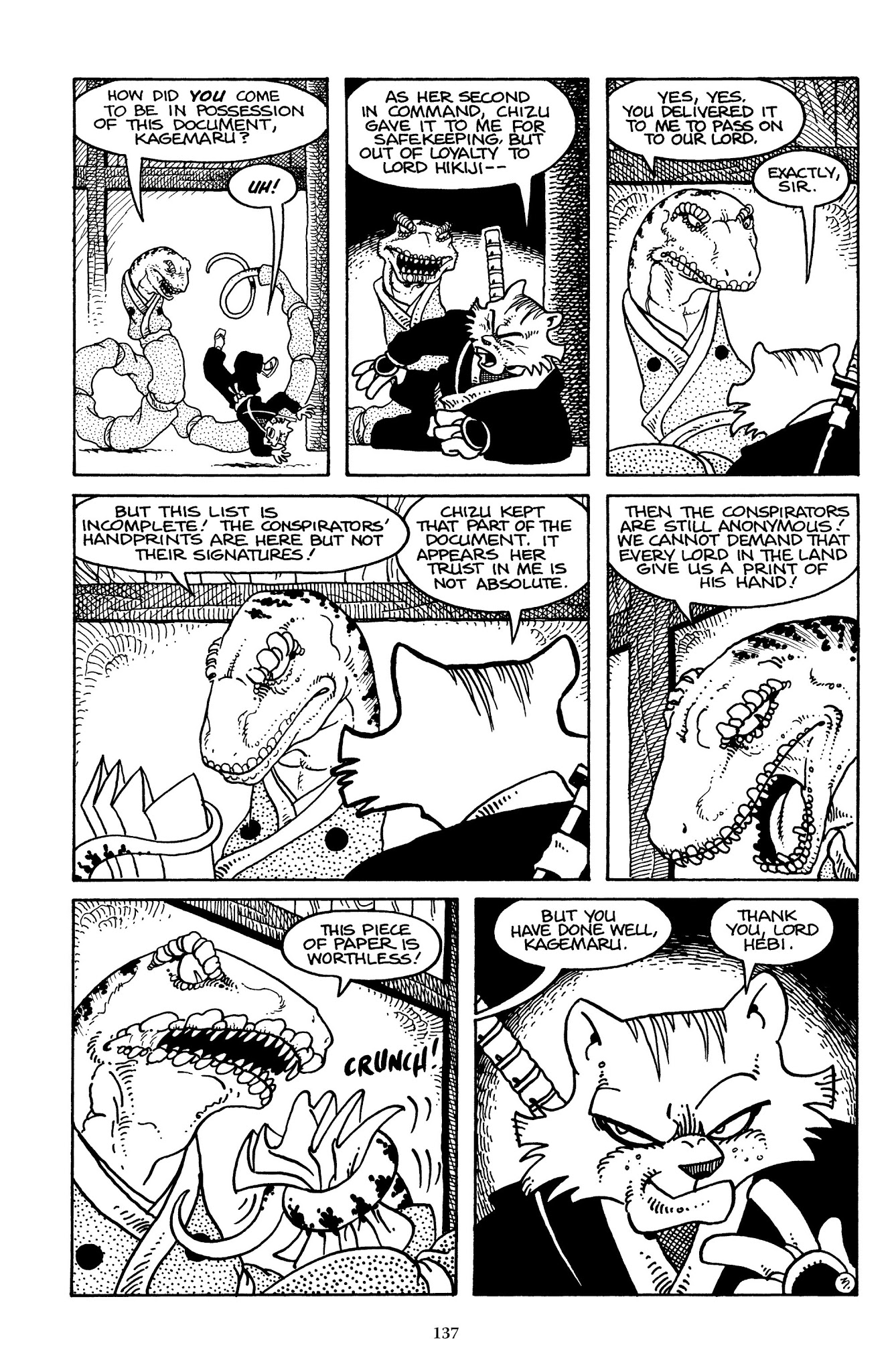 Read online The Usagi Yojimbo Saga comic -  Issue # TPB 2 - 137
