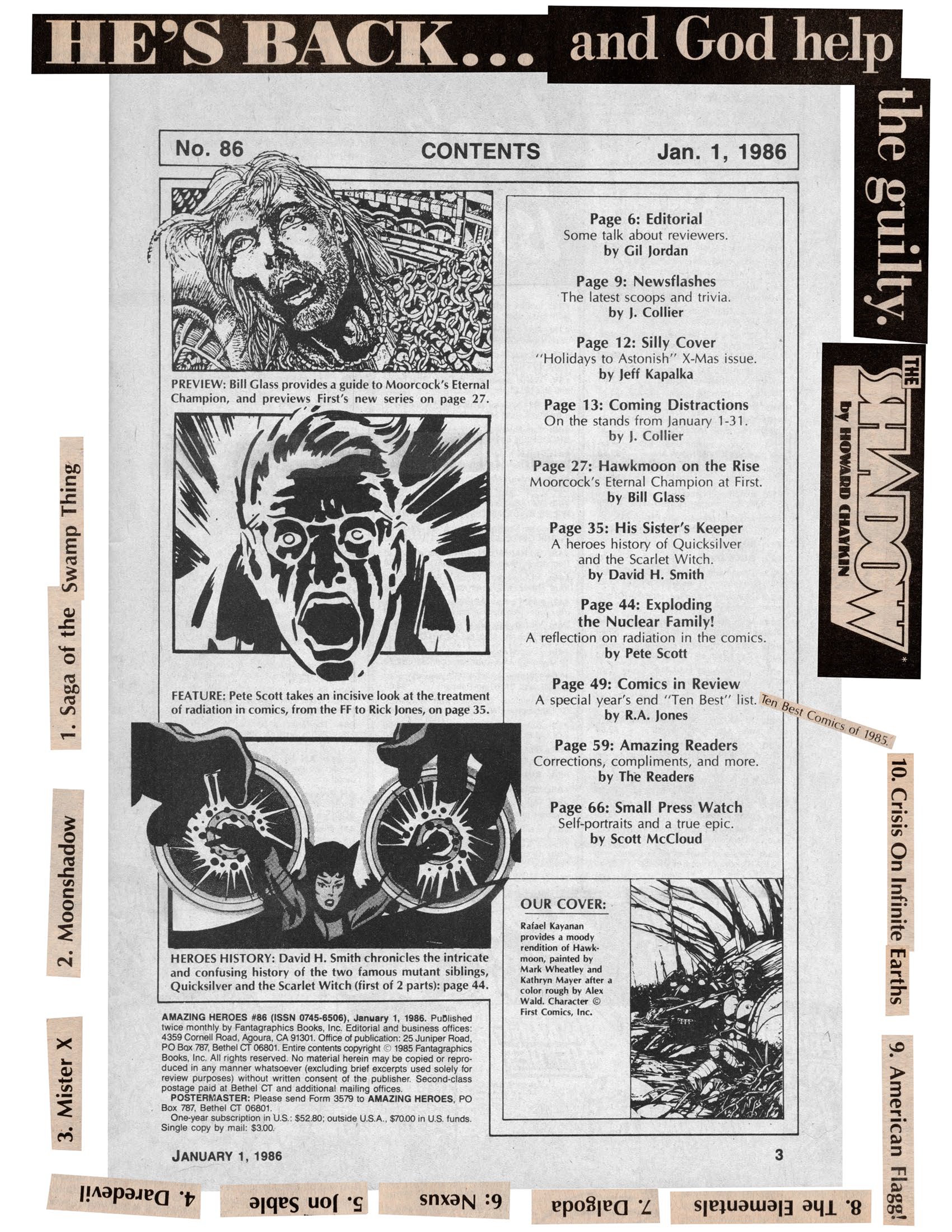 Read online 1986 zine comic -  Issue # TPB - 4