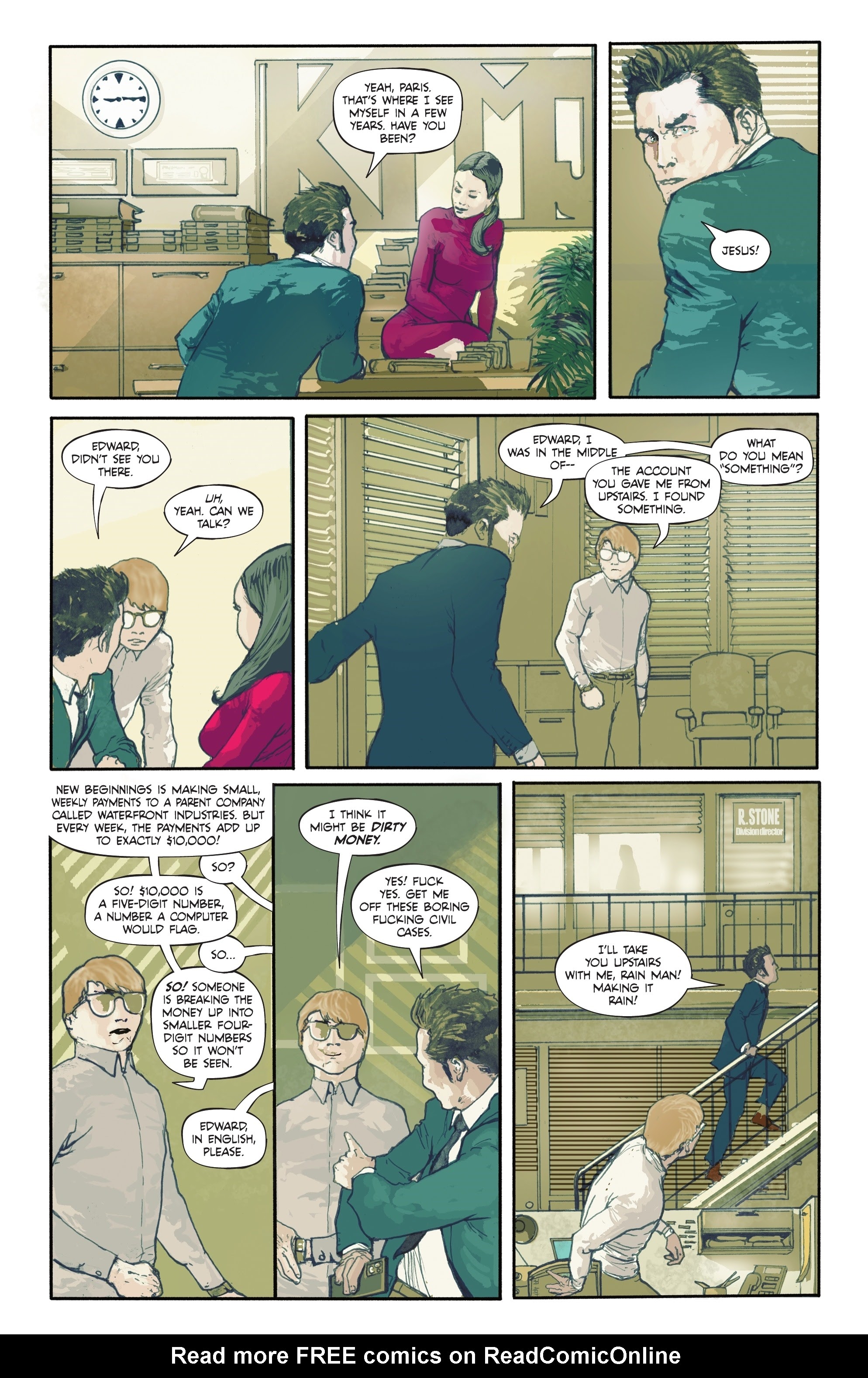 Read online The Riddler: Year One comic -  Issue #1 - 21