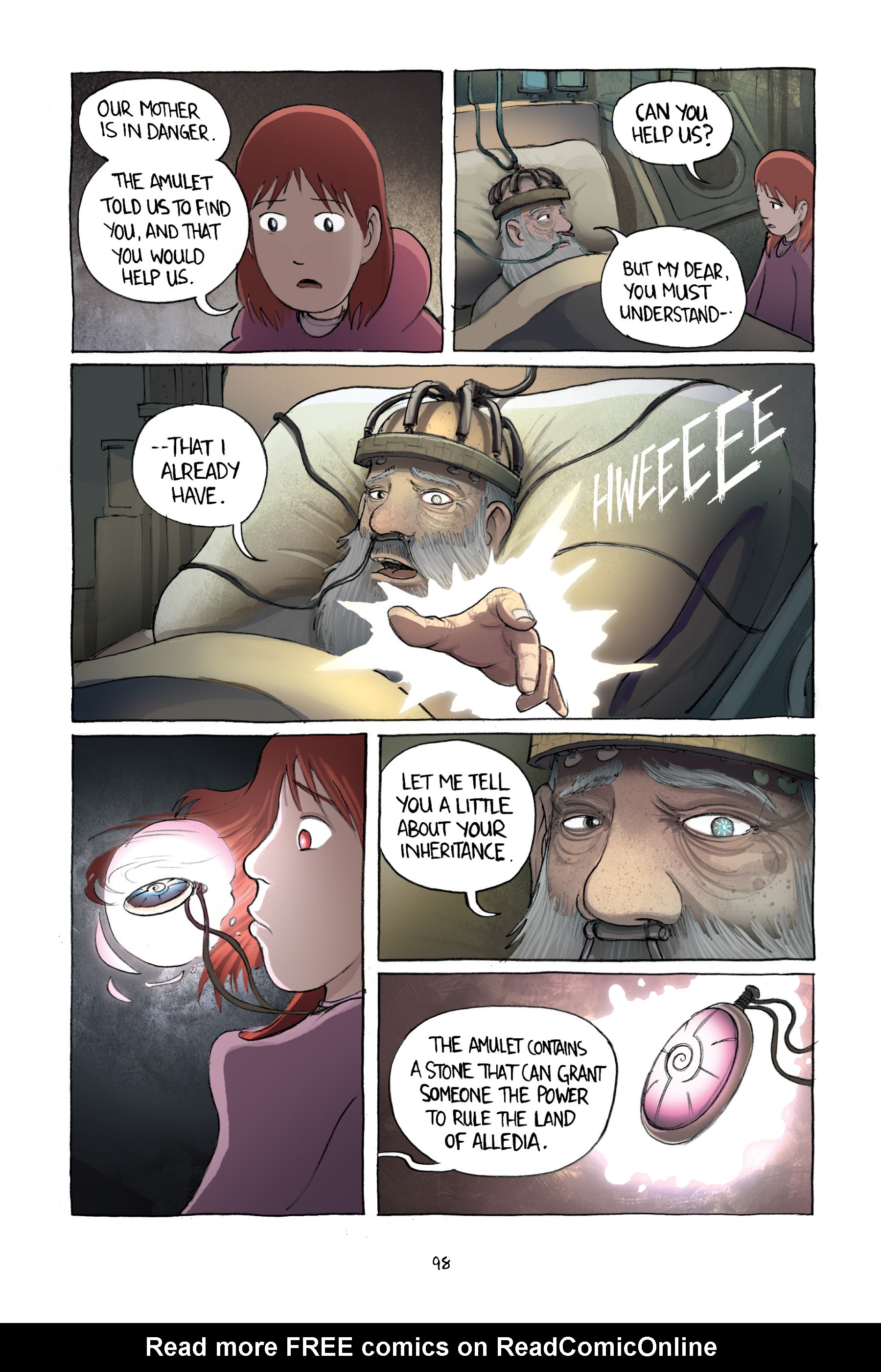 Read online Amulet comic -  Issue #1 - 102