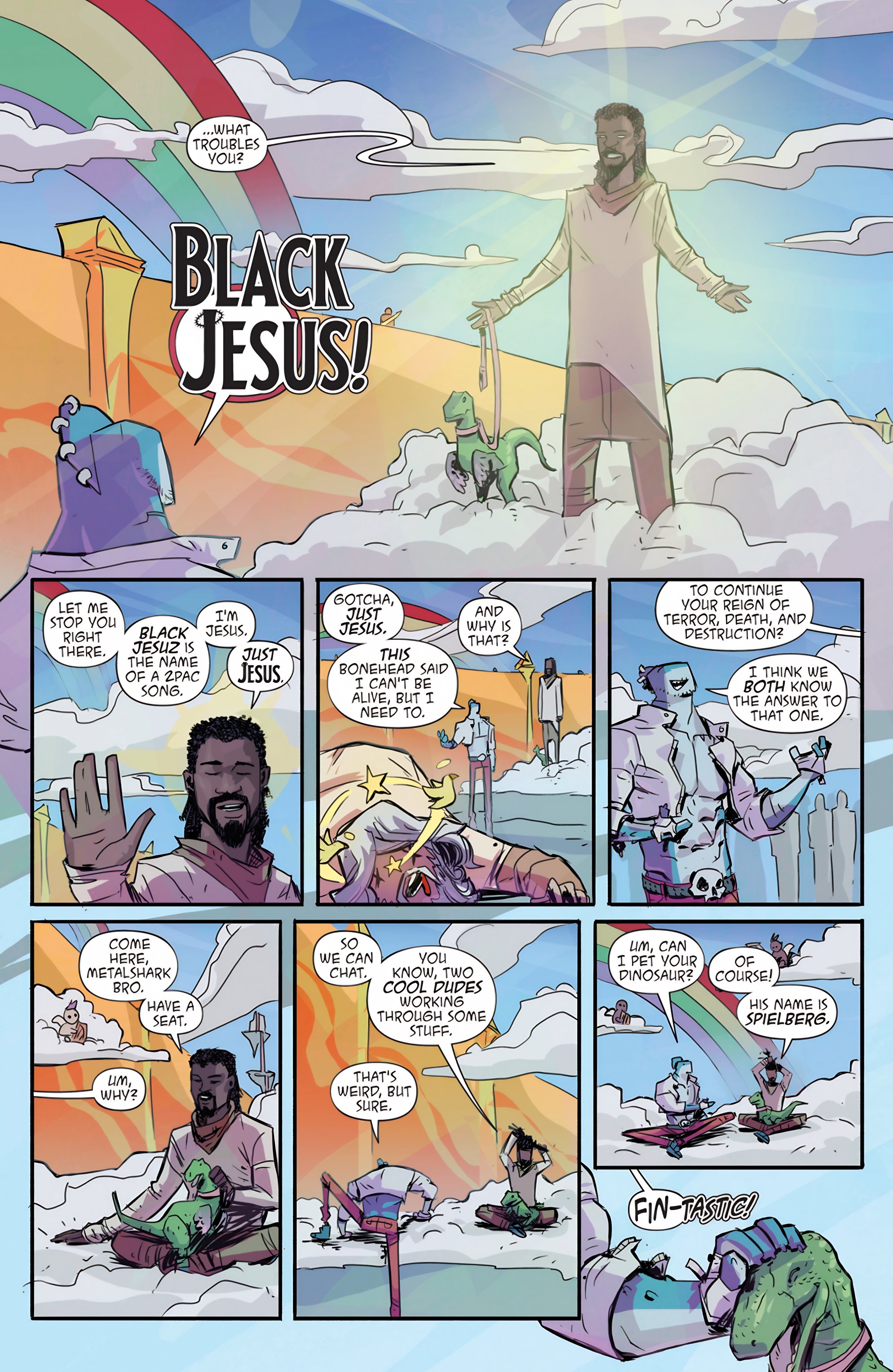 Read online Metalshark Bro: Assault On Hamzig Island comic -  Issue # TPB - 37