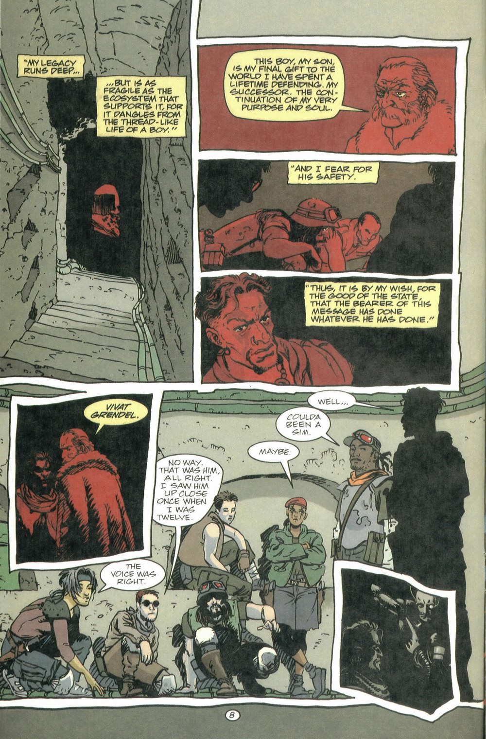 Read online Grendel: War Child comic -  Issue #7 - 10