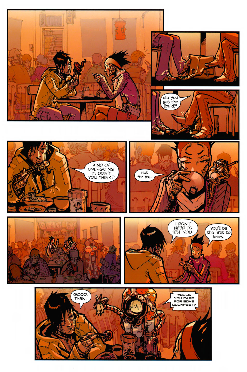 Read online NYC Mech: beta LOVE comic -  Issue #4 - 22