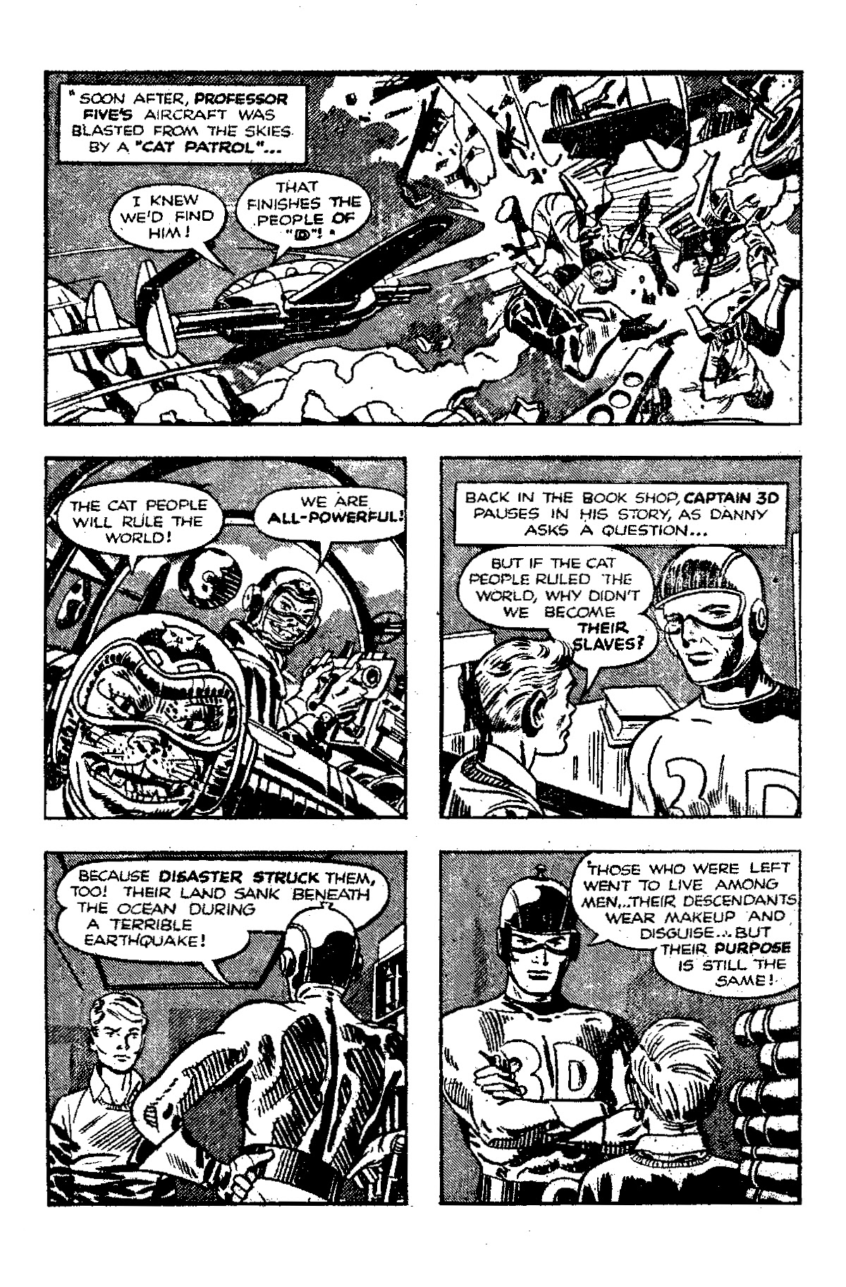 Read online Captain 3-D comic -  Issue # Full - 12