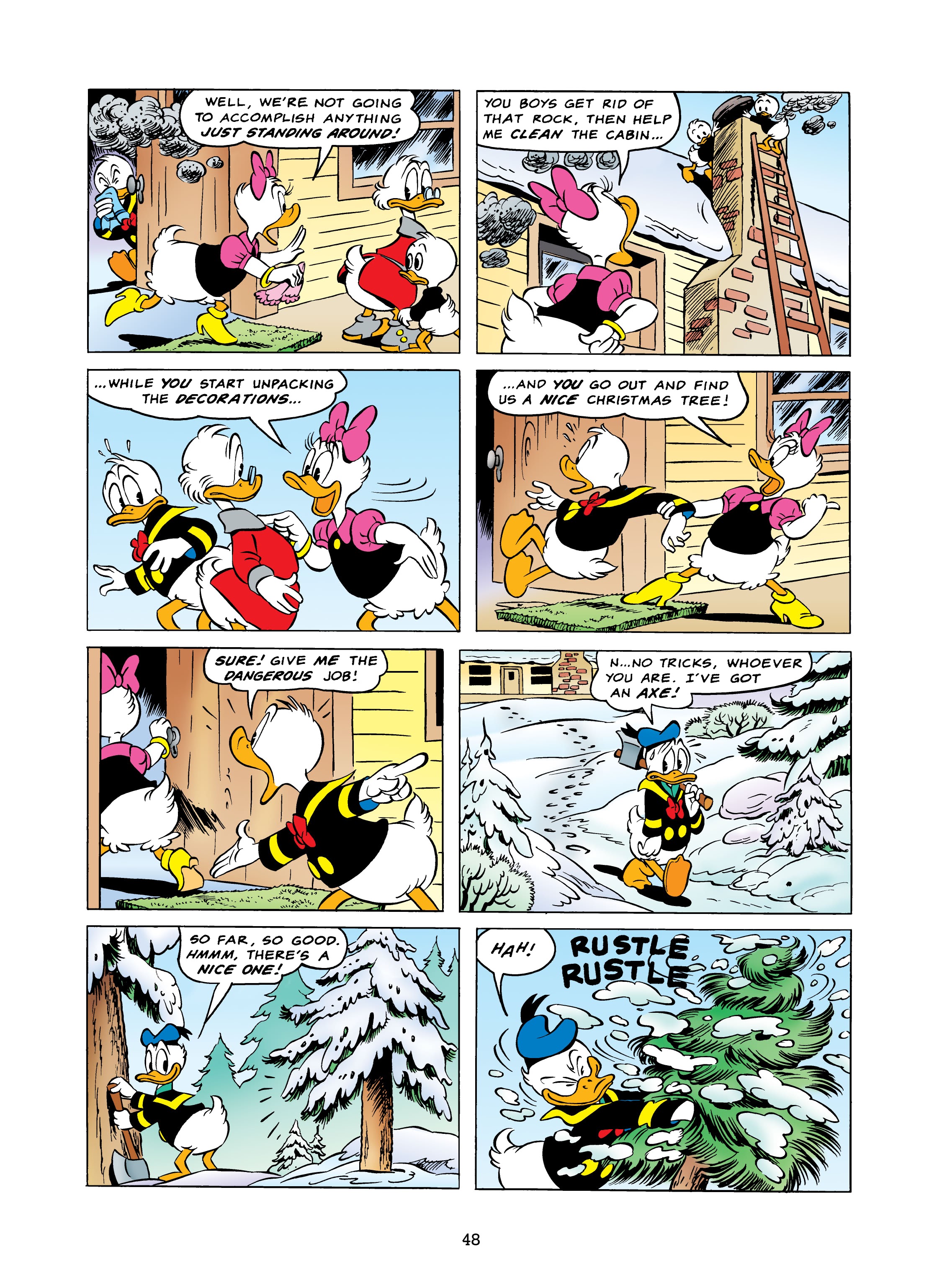 Read online Walt Disney's Uncle Scrooge & Donald Duck: Bear Mountain Tales comic -  Issue # TPB (Part 1) - 48