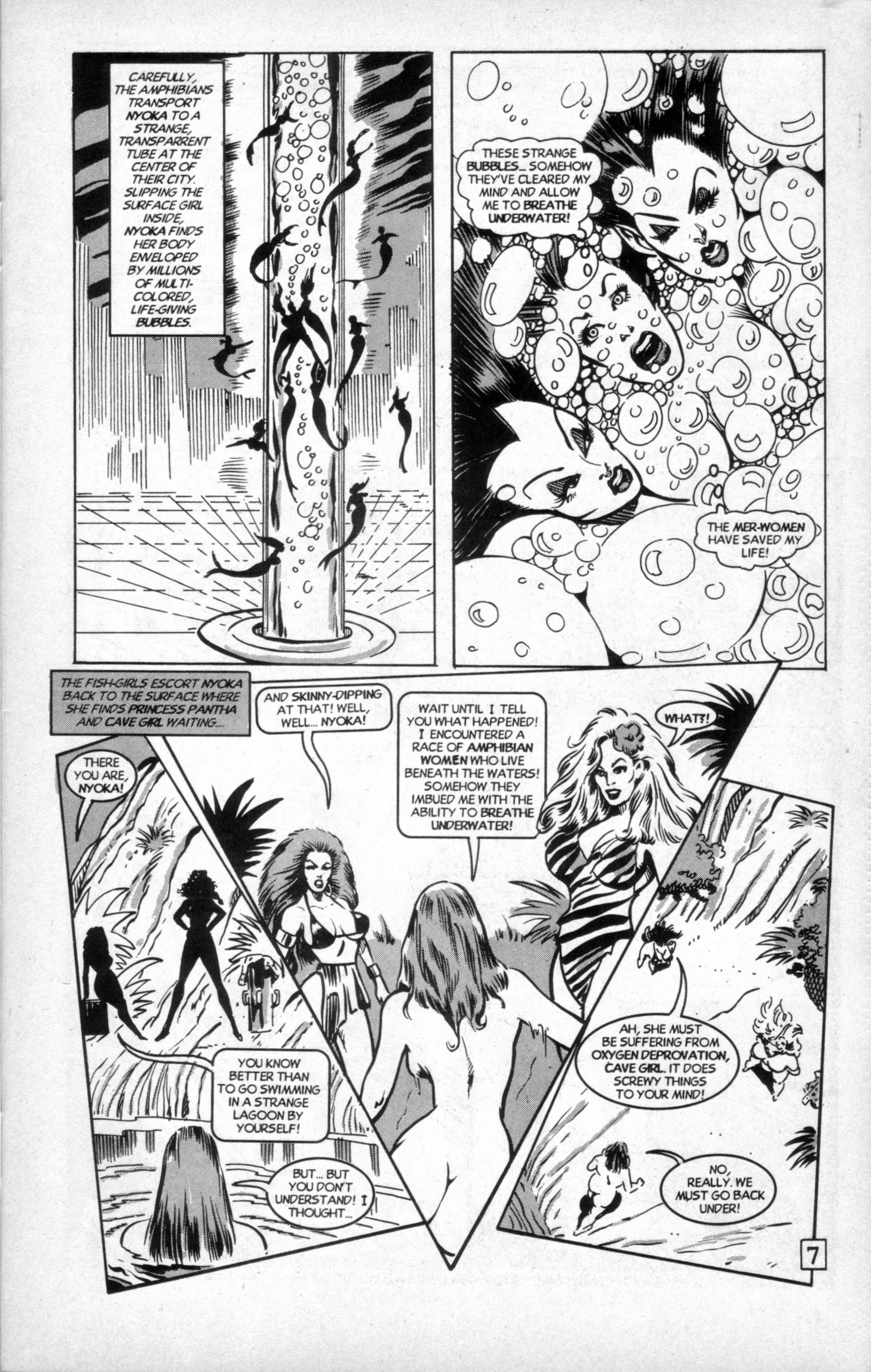 Read online Jungle Girls (1988) comic -  Issue #15 - 9