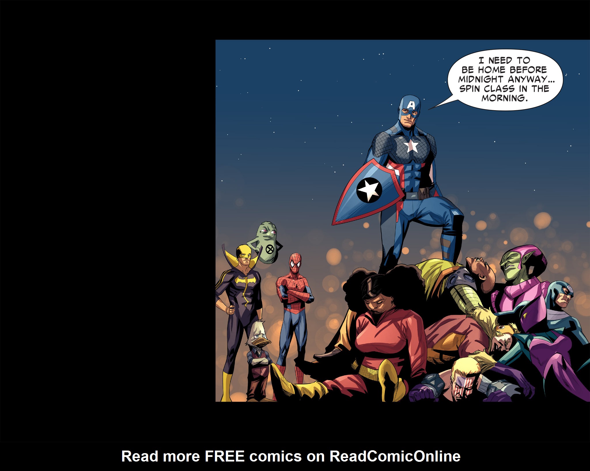 Read online Marvel New Year's Eve Special Infinite Comic comic -  Issue # Full - 49