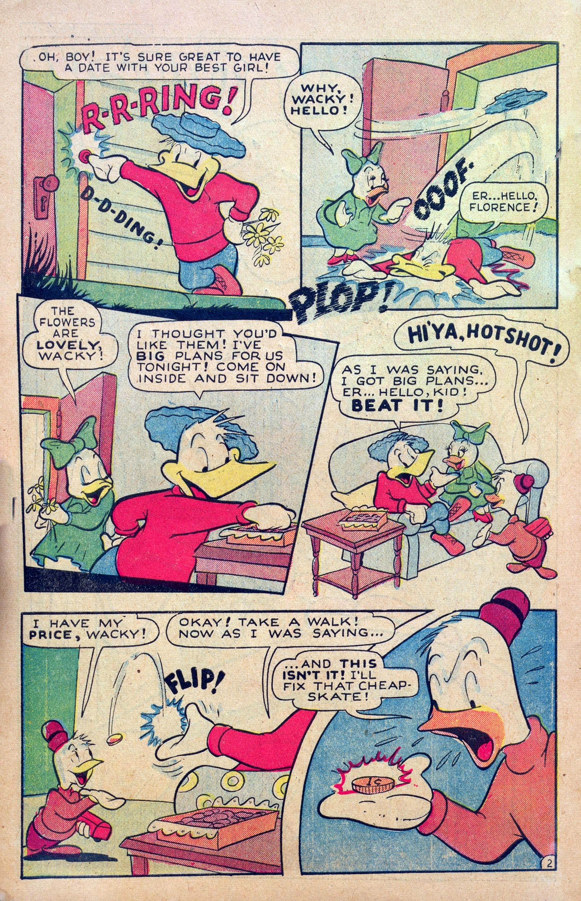 Read online Wacky Duck (1948) comic -  Issue #2 - 4