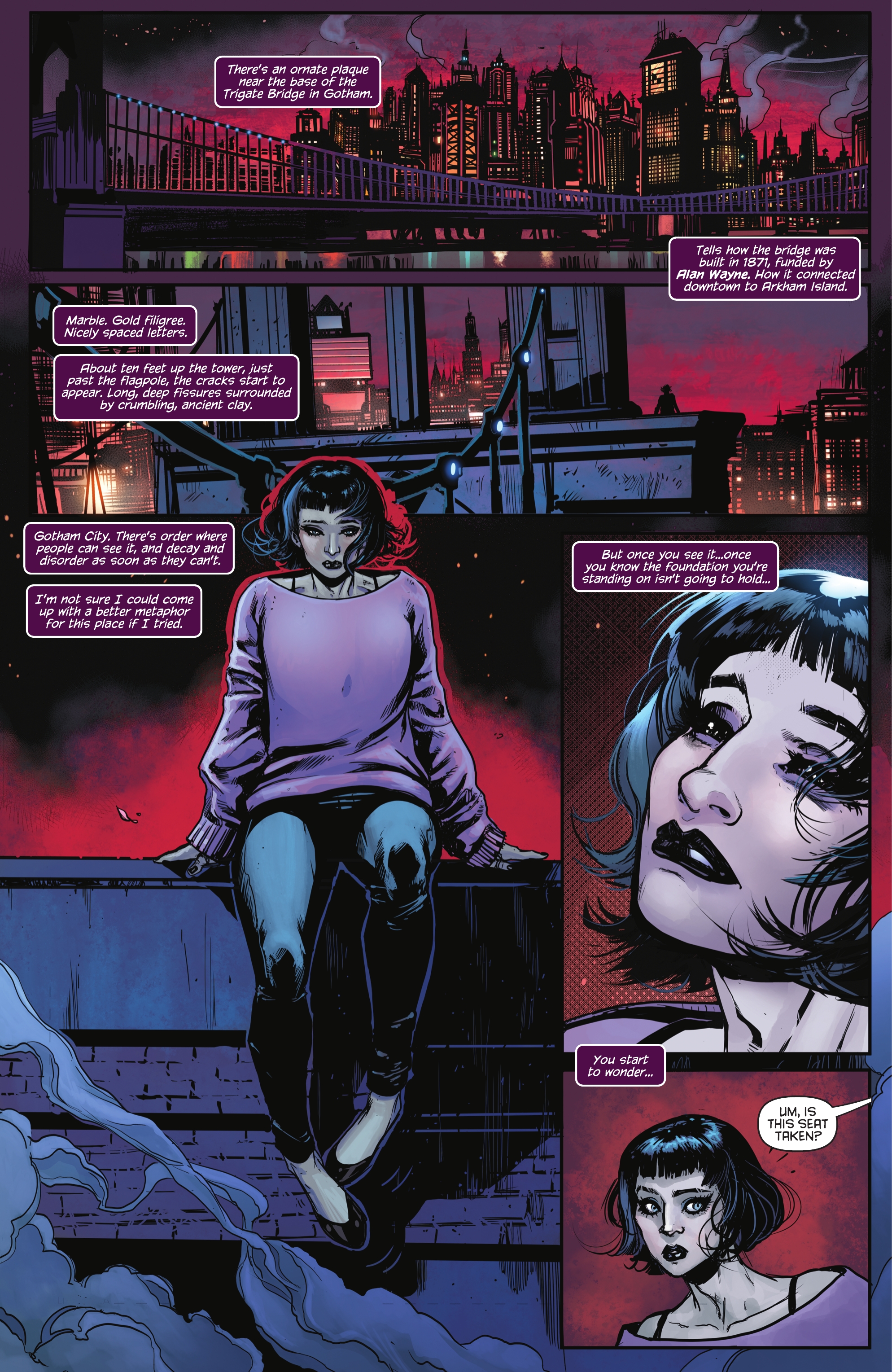 Read online Harley Quinn: The Arkham Asylum Files comic -  Issue #1 - 3