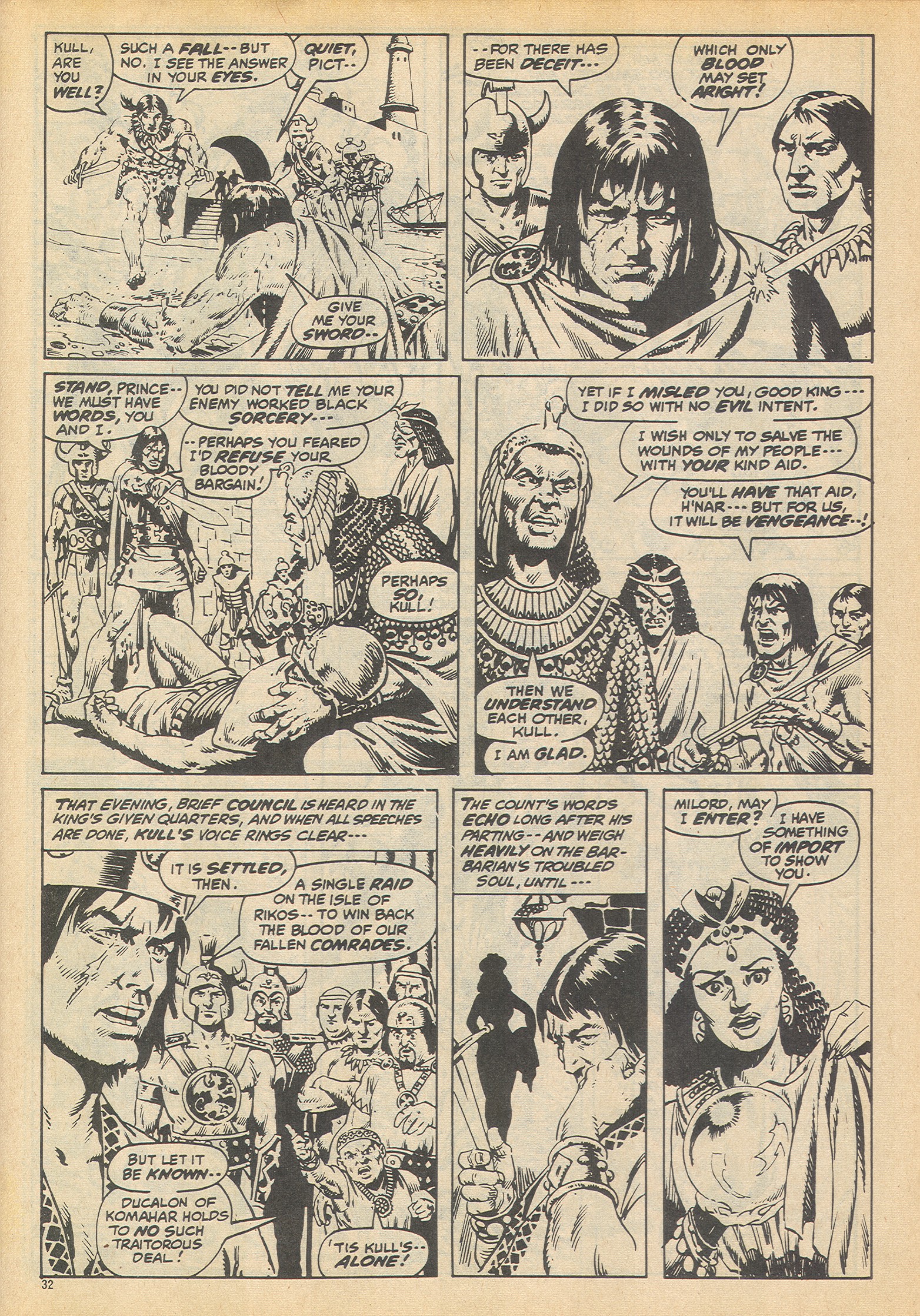 Read online The Savage Sword of Conan (1975) comic -  Issue #17 - 32