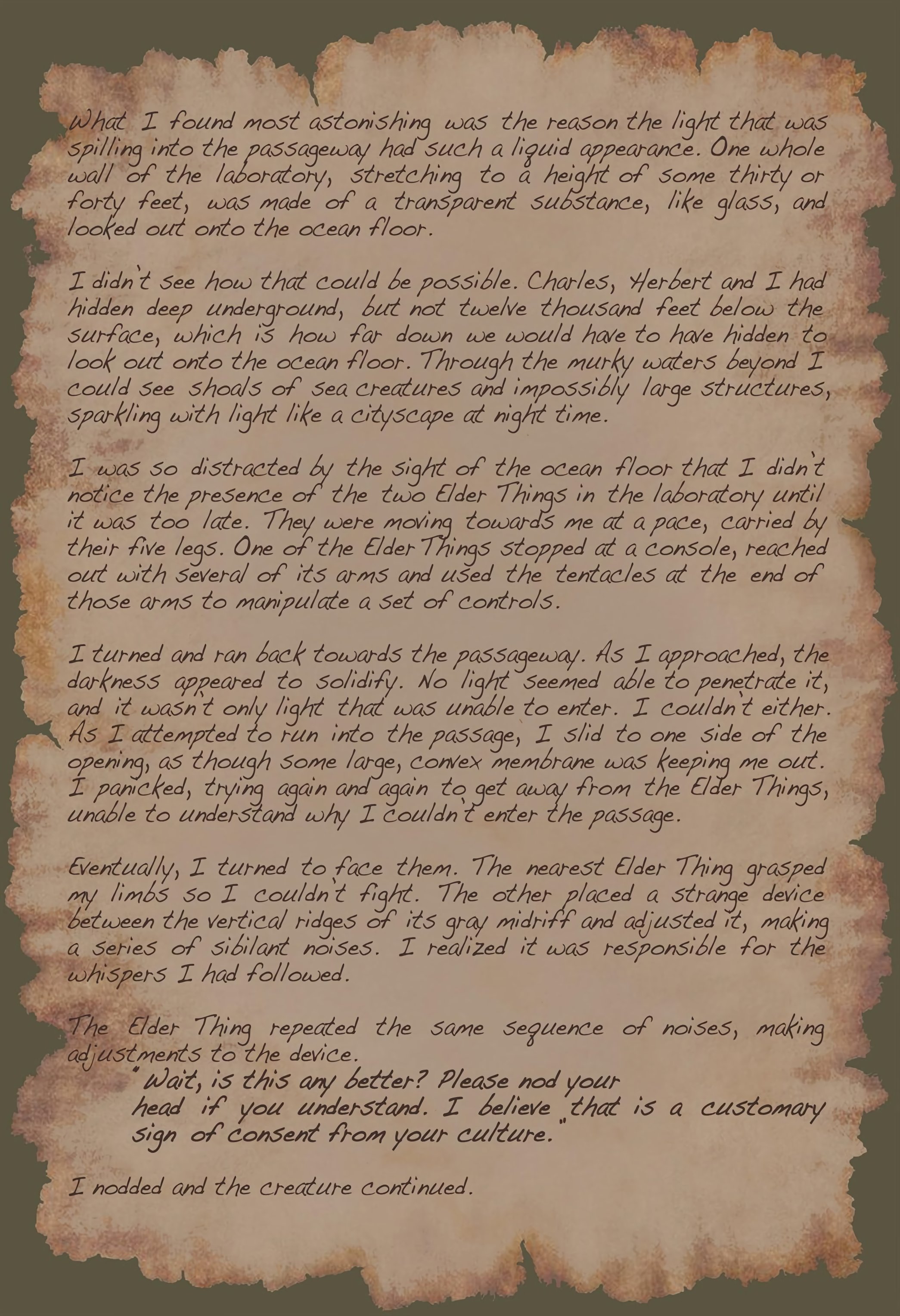 Read online Beyond Lovecraft comic -  Issue # TPB - 58