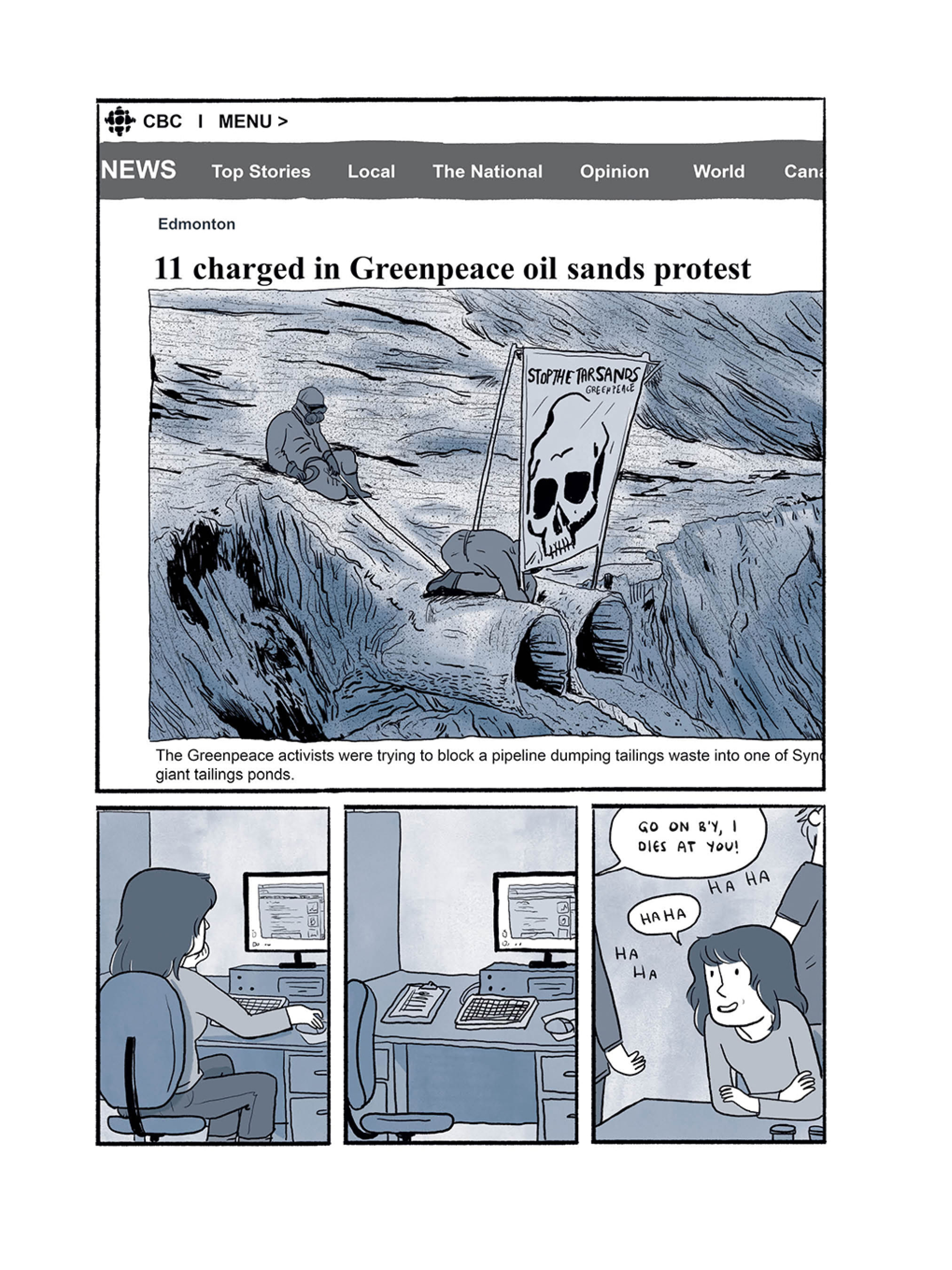 Read online Ducks: Two Years in the Oil Sands comic -  Issue # TPB (Part 4) - 37