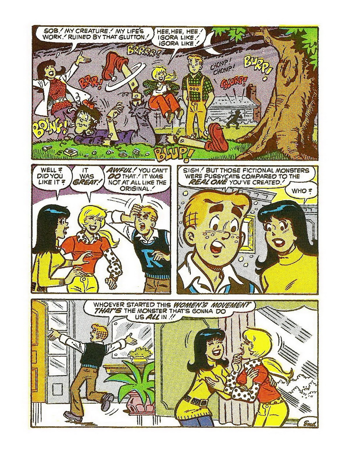 Read online Archie's Double Digest Magazine comic -  Issue #56 - 219