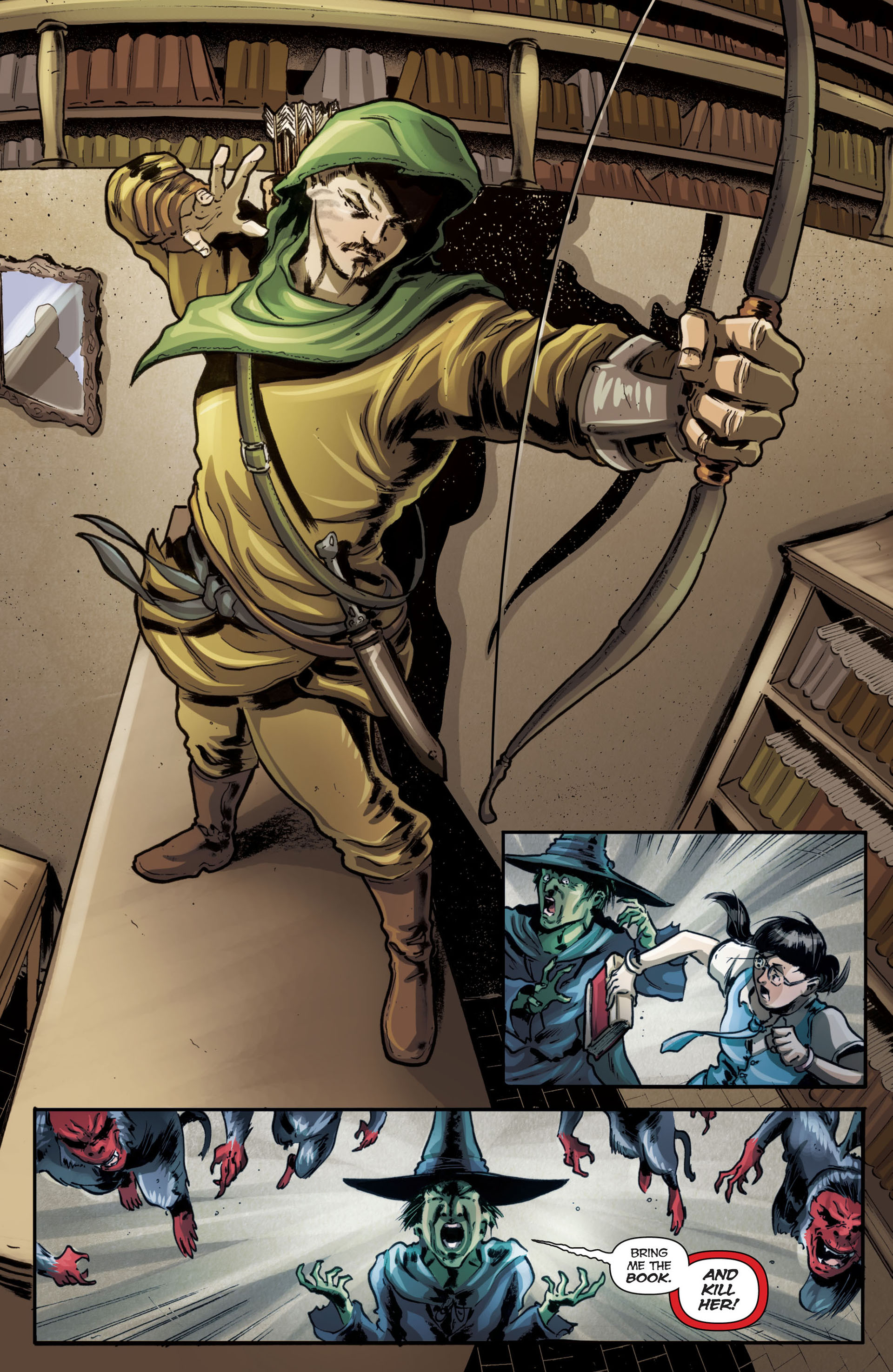 Read online Grimm Fairy Tales presents The Library comic -  Issue #3 - 7