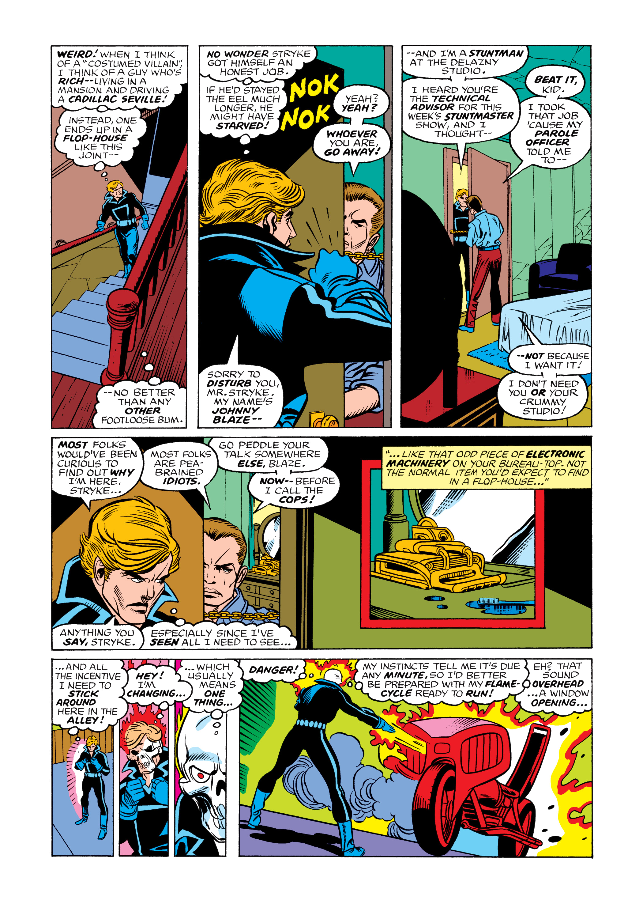 Read online Marvel Masterworks: Ghost Rider comic -  Issue # TPB 3 (Part 1) - 18