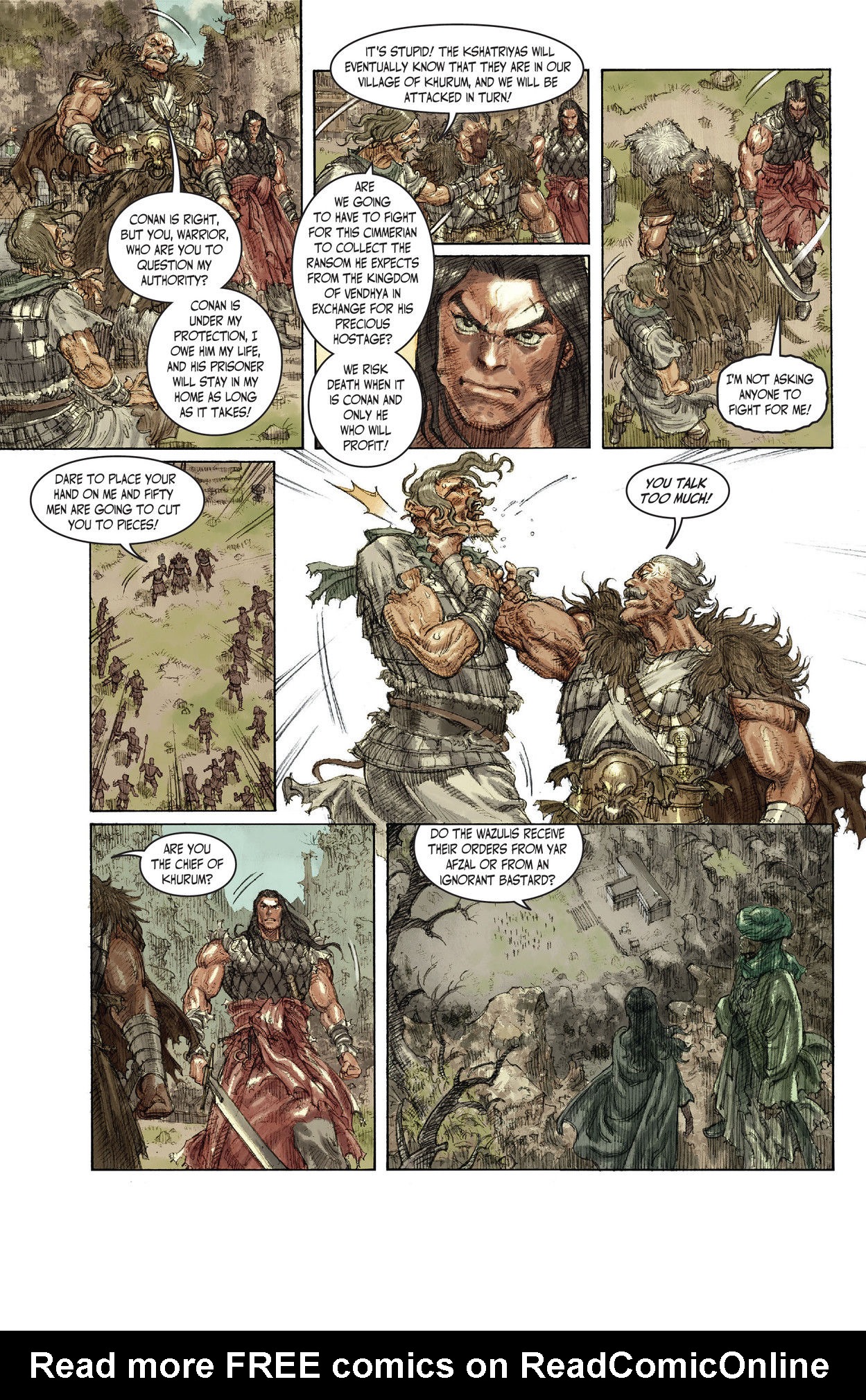 Read online The Cimmerian comic -  Issue # TPB 2 (Part 1) - 32