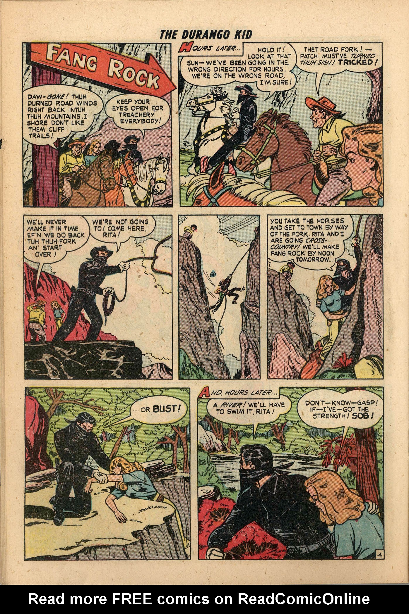 Read online Charles Starrett as The Durango Kid comic -  Issue #3 - 15