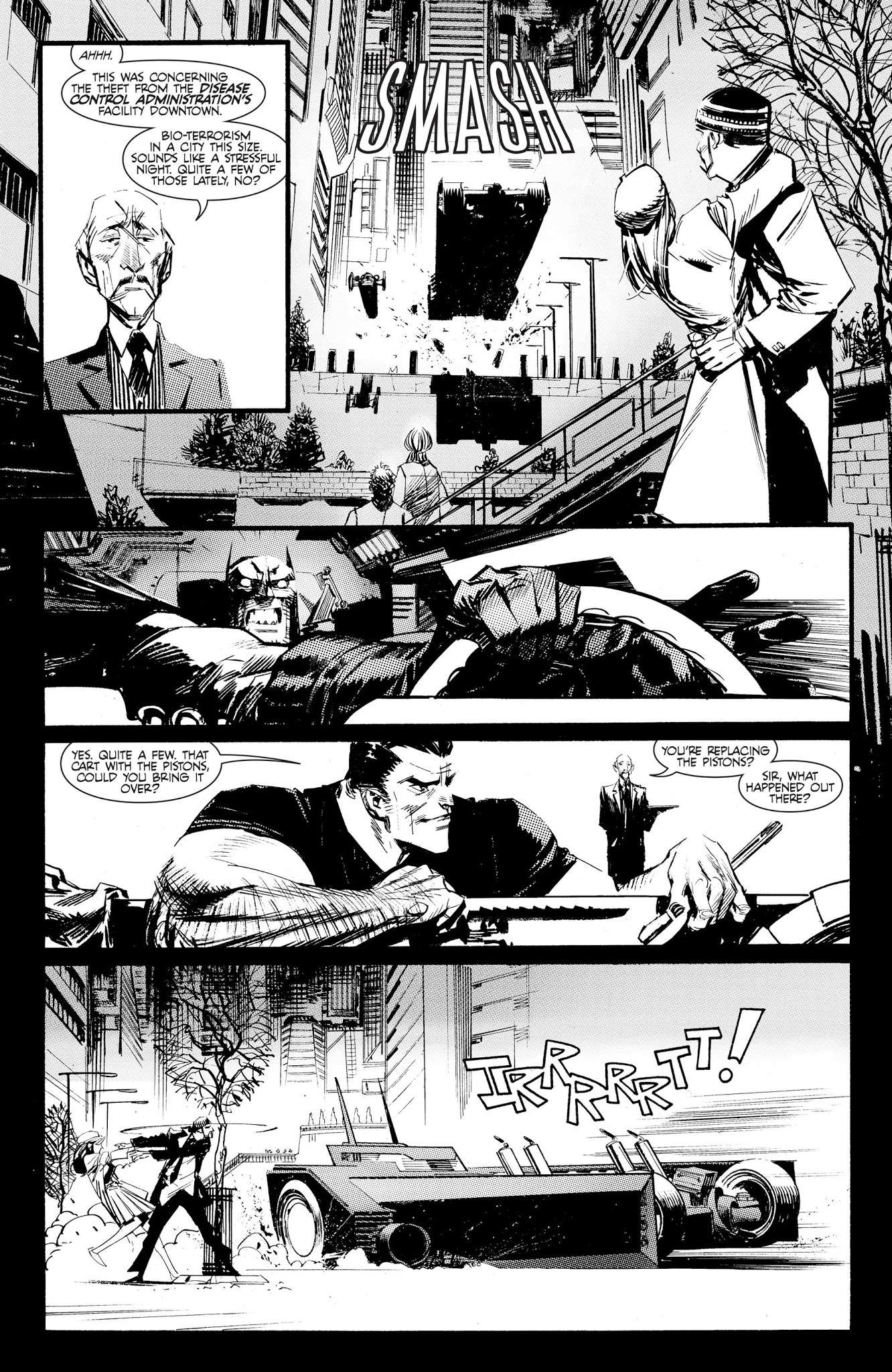 Read online Batman Black and White (2013) comic -  Issue #1 - 35