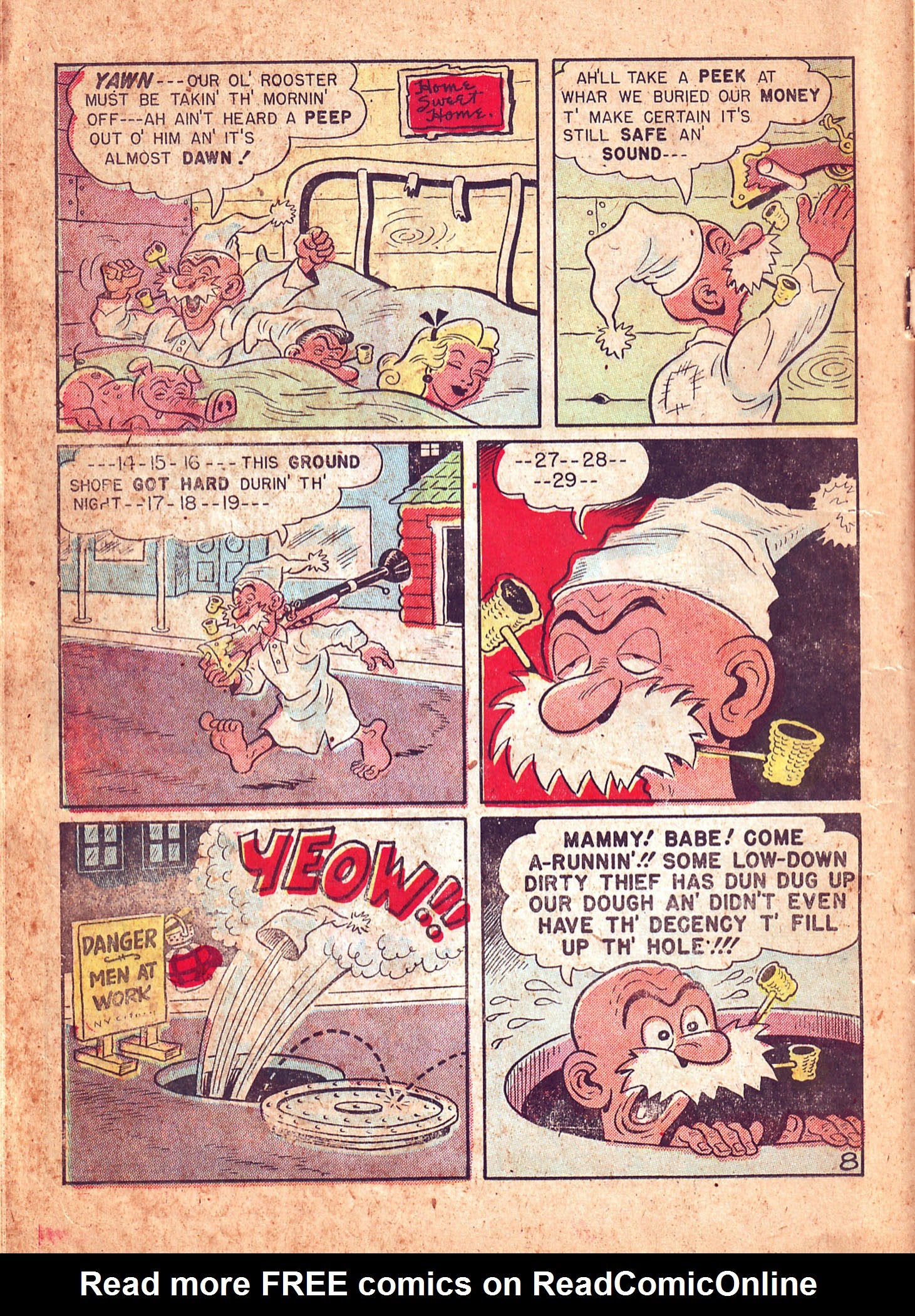 Read online Babe (1948) comic -  Issue #4 - 24