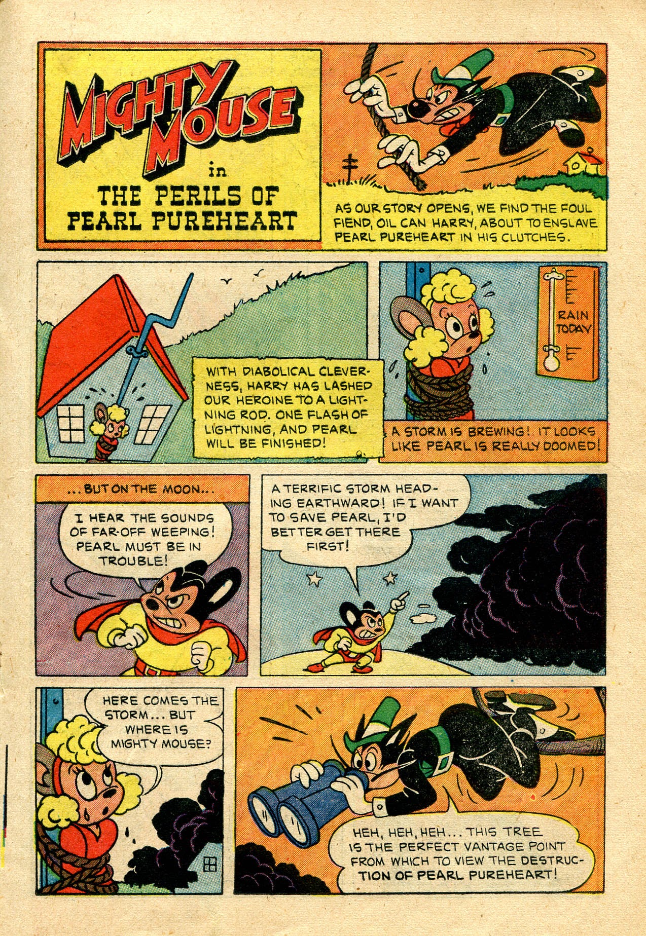 Read online Paul Terry's Mighty Mouse Comics comic -  Issue #22 - 25
