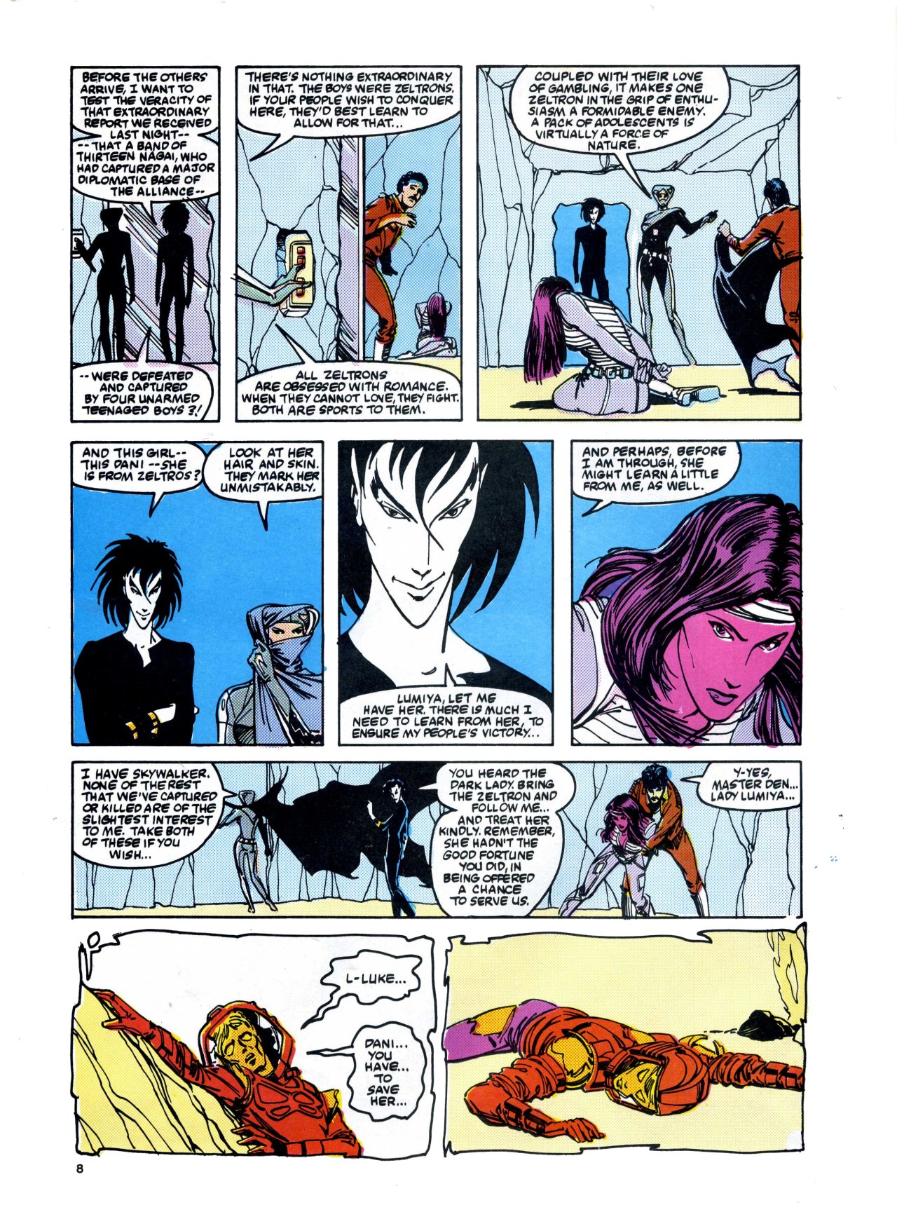 Read online Return of the Jedi comic -  Issue #103 - 8