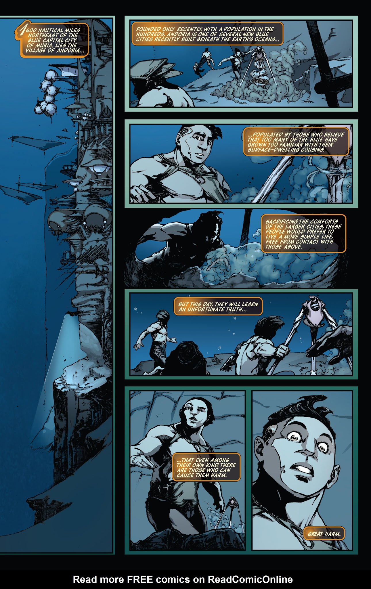 Read online Michael Turner's Fathom (2013) comic -  Issue #3 - 4