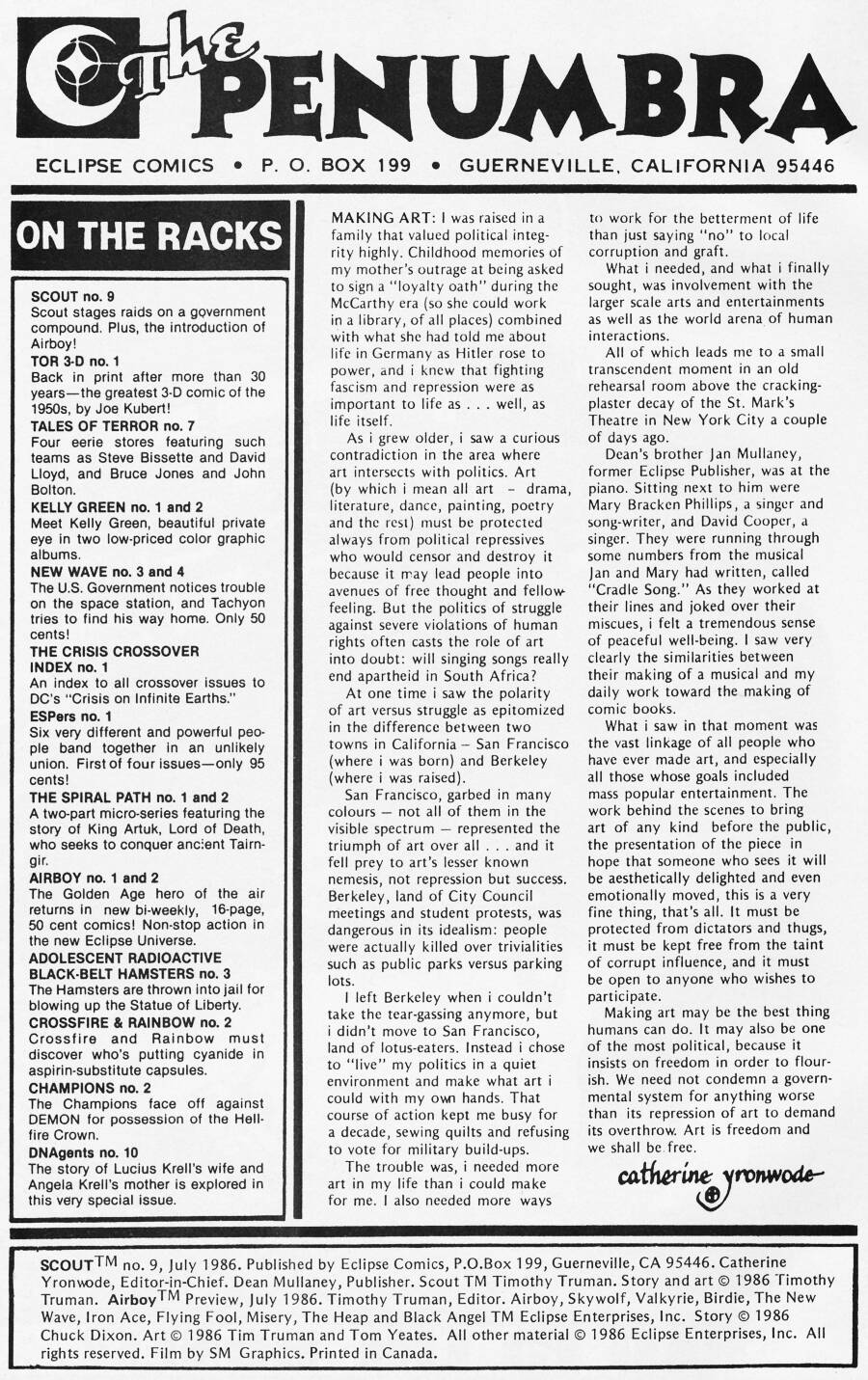 Read online Scout comic -  Issue #9 - 3