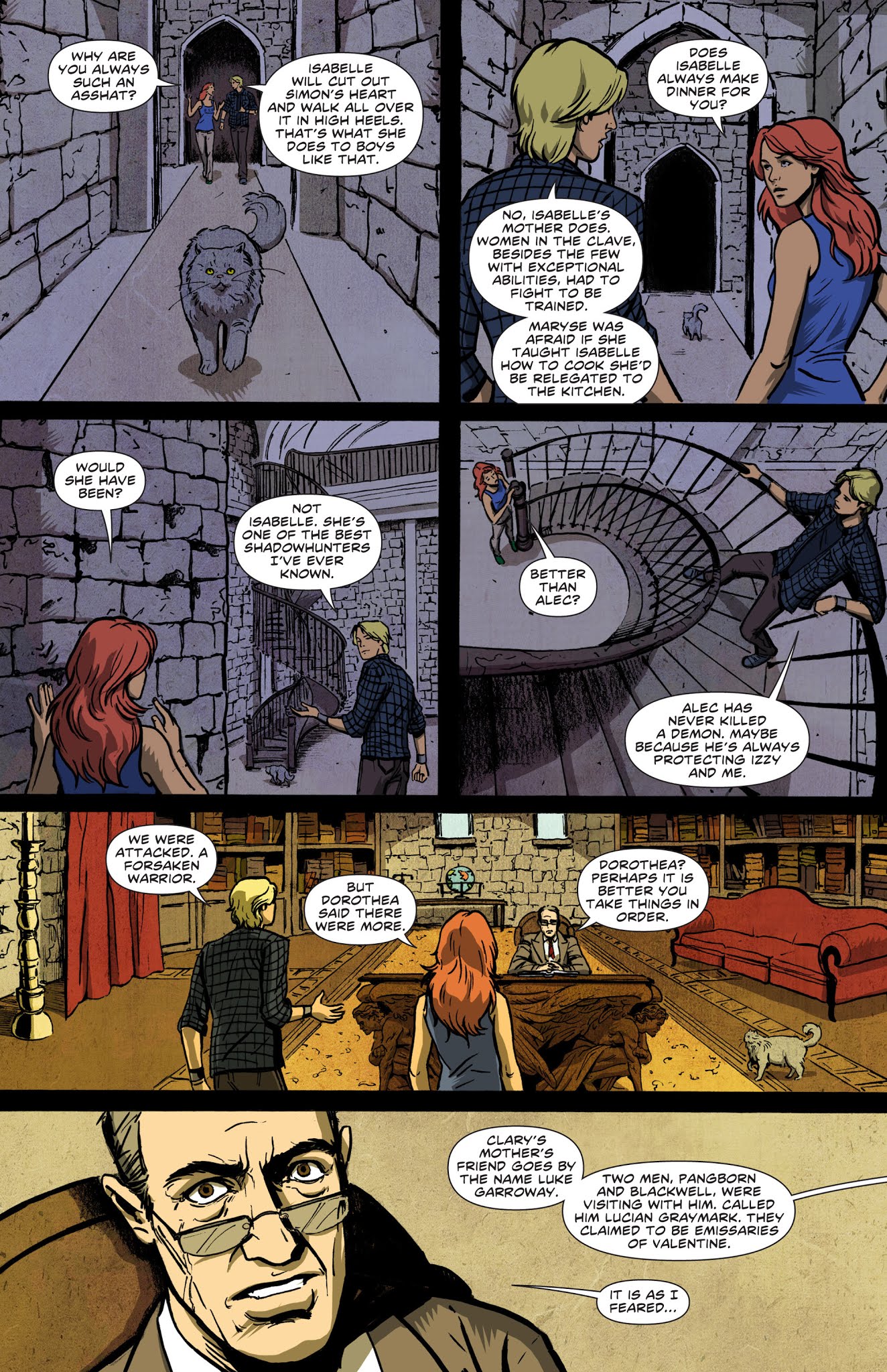 Read online The Mortal Instruments: City of Bones comic -  Issue #4 - 6