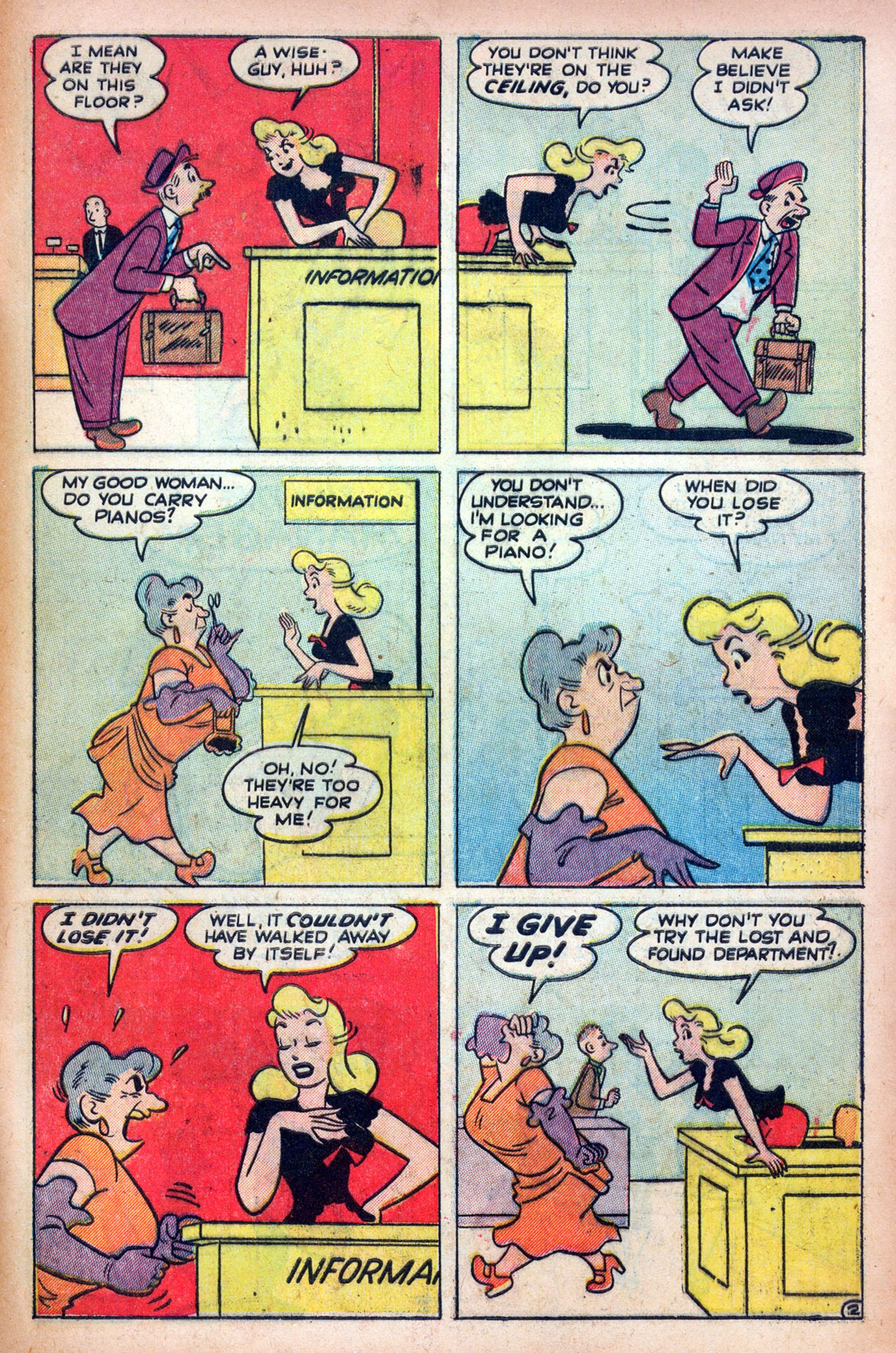 Read online My Friend Irma comic -  Issue #7 - 47