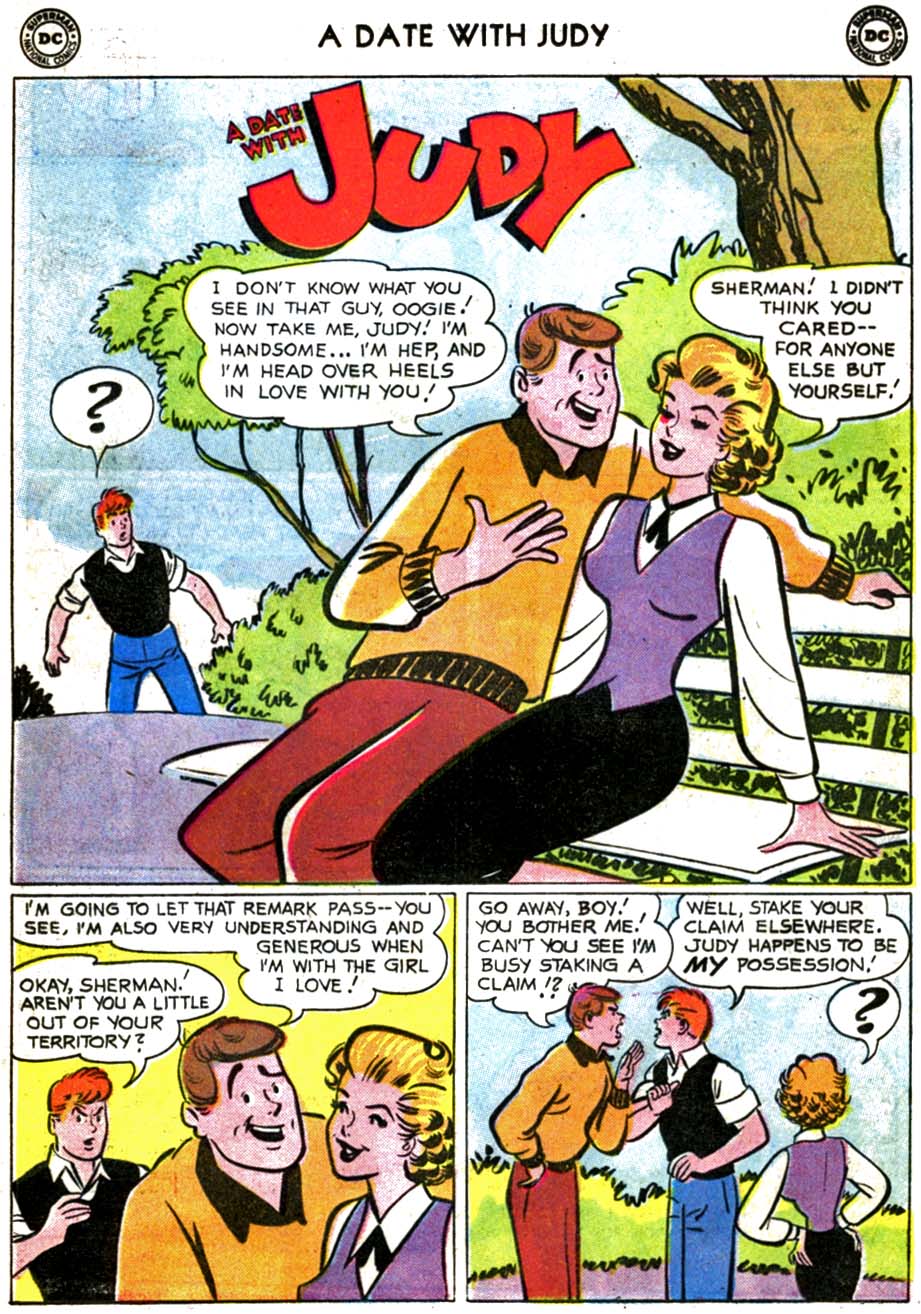 Read online A Date with Judy comic -  Issue #76 - 17