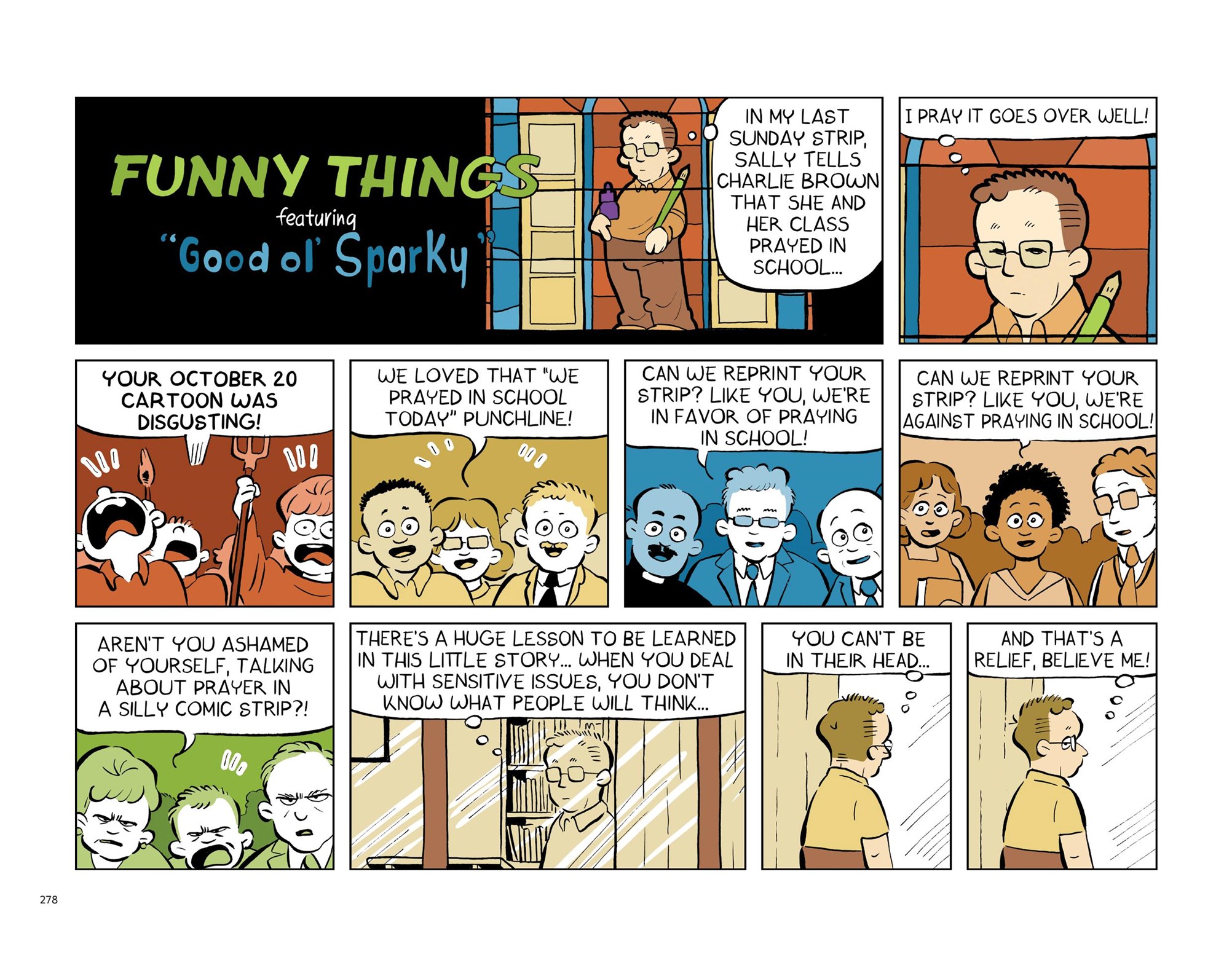 Read online Funny Things: A Comic Strip Biography of Charles M. Schulz comic -  Issue # TPB (Part 3) - 81