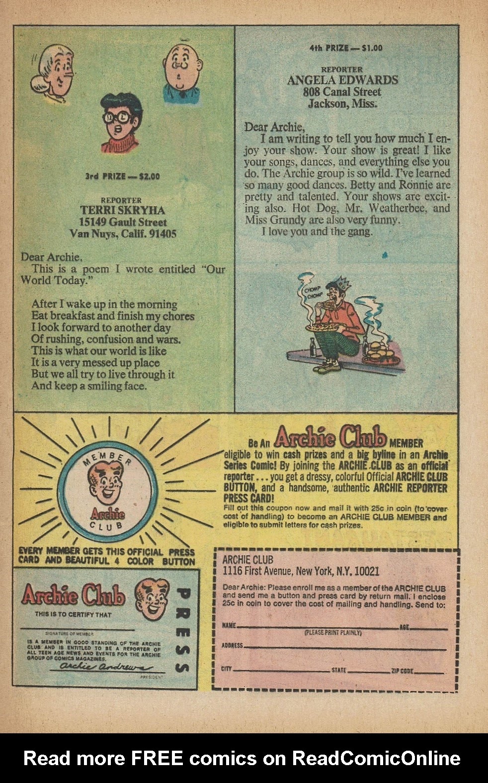 Read online Jughead's Jokes comic -  Issue #29 - 27