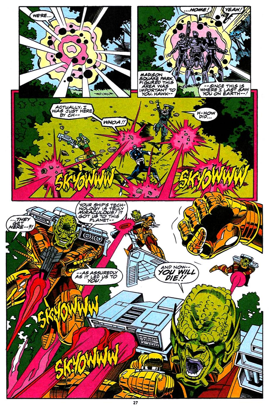 Read online Darkhawk (1991) comic -  Issue #47 - 21