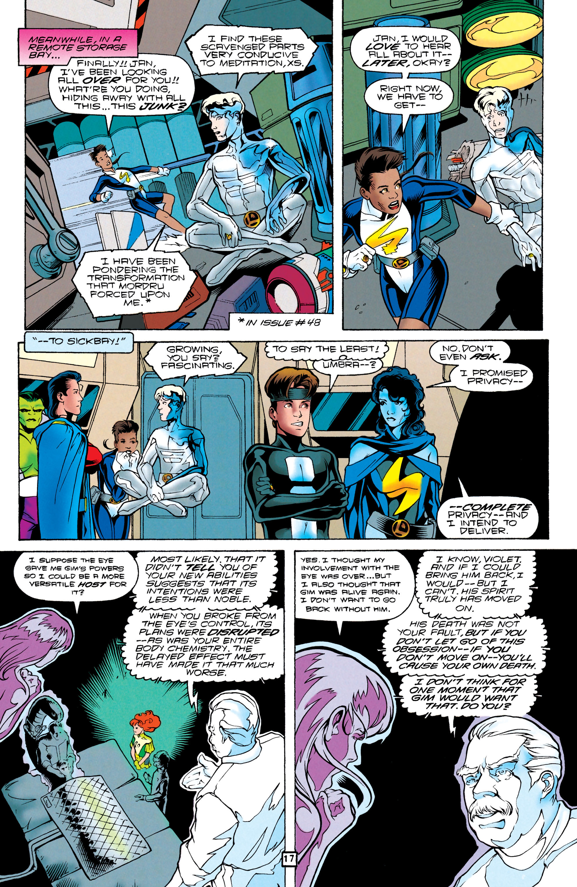 Read online Legionnaires comic -  Issue #52 - 17