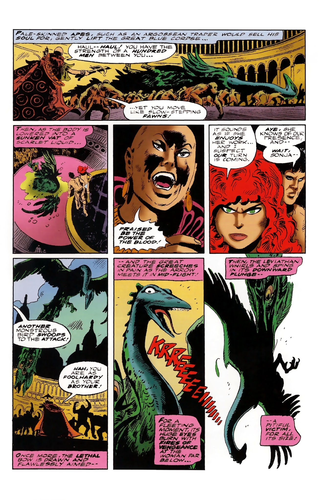 Read online The Adventures of Red Sonja comic -  Issue # TPB 3 - 61