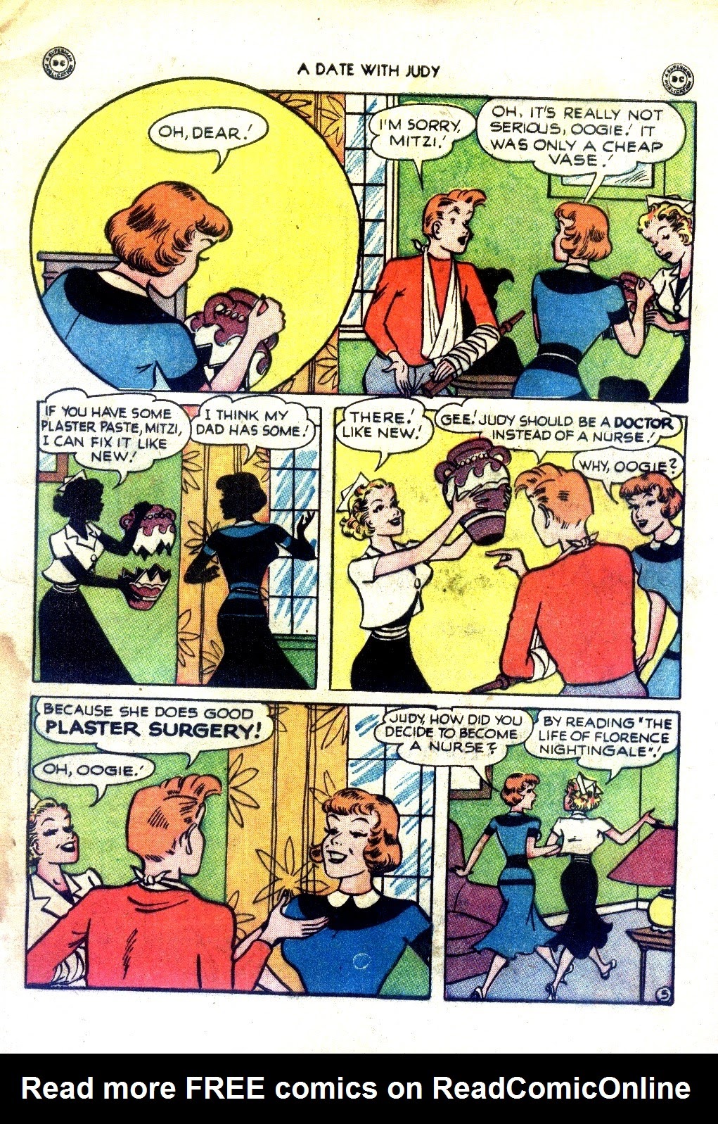 Read online A Date with Judy comic -  Issue #13 - 7