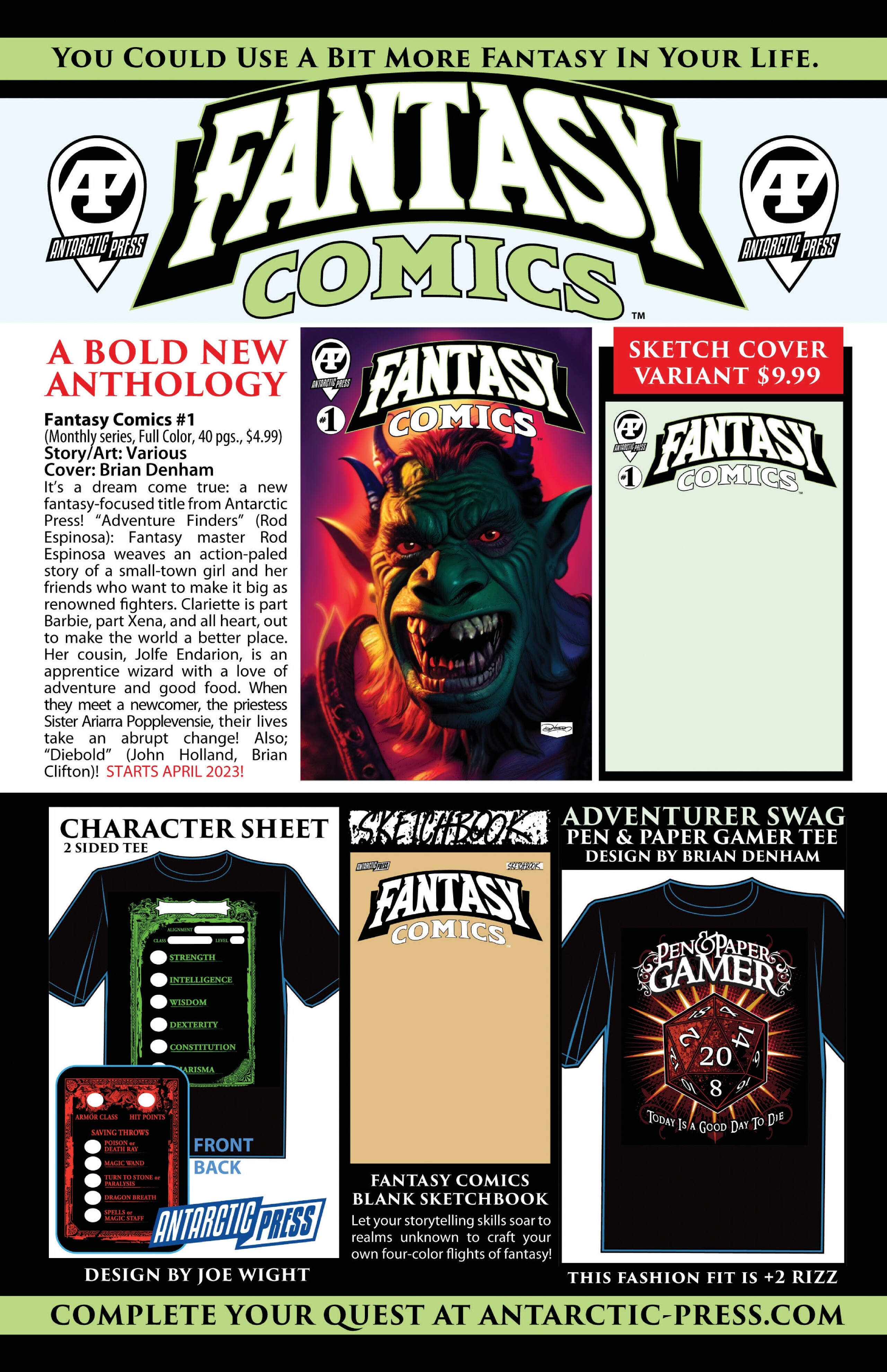 Read online Fantasy Comics comic -  Issue #3 - 34