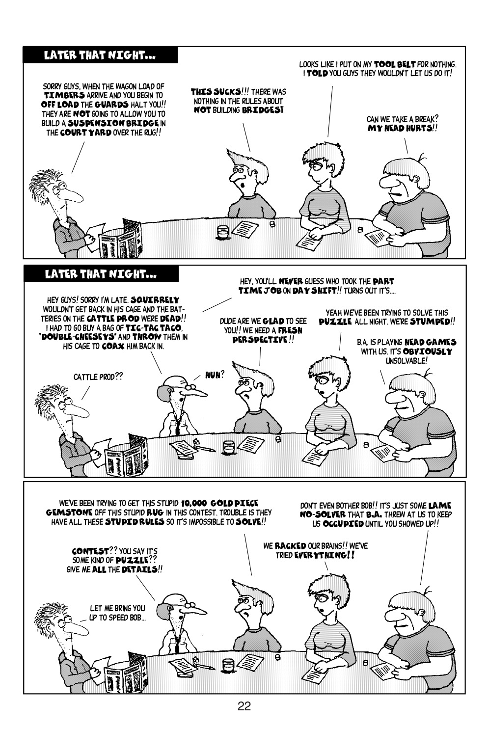 Read online Knights of the Dinner Table comic -  Issue #23 - 24