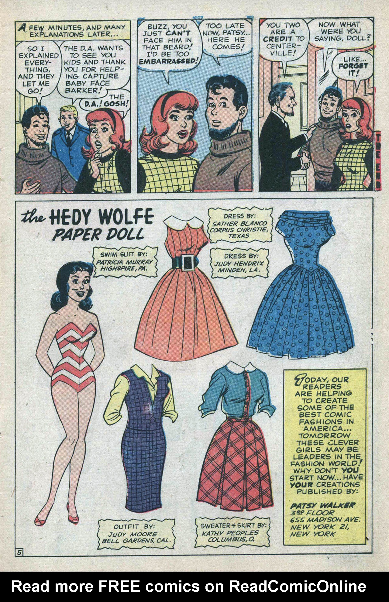 Read online Patsy Walker comic -  Issue #87 - 7