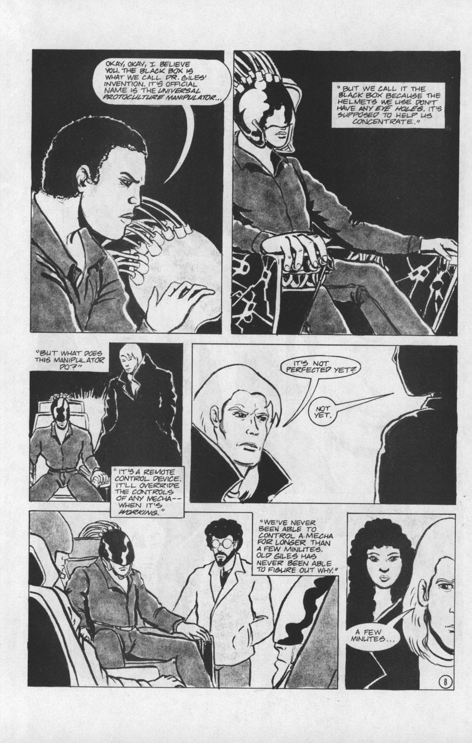 Read online Robotech II: The Sentinels - CyberPirates comic -  Issue #4 - 10