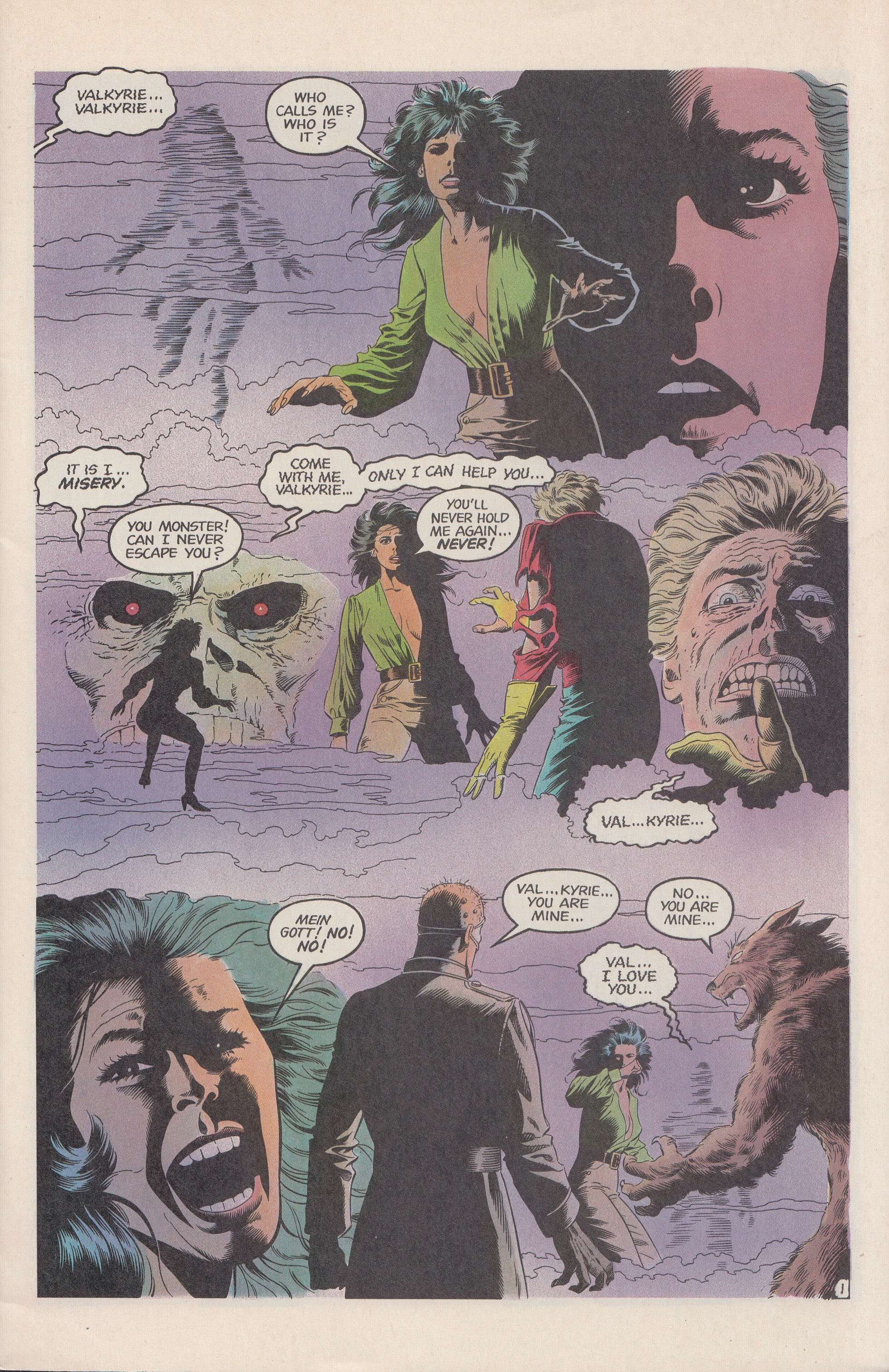 Read online Valkyrie! (1987) comic -  Issue #3 - 3