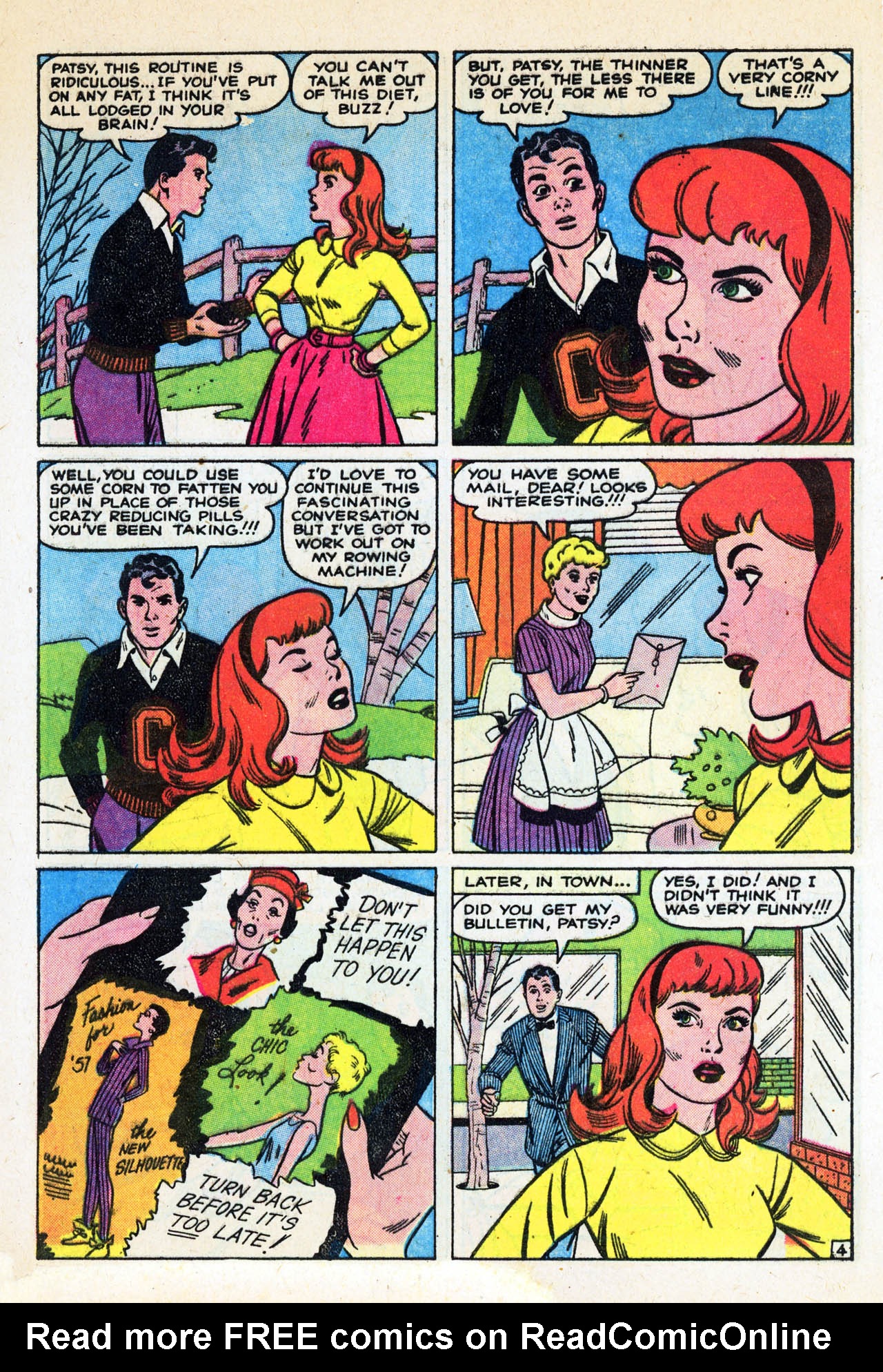 Read online Patsy Walker comic -  Issue #70 - 13