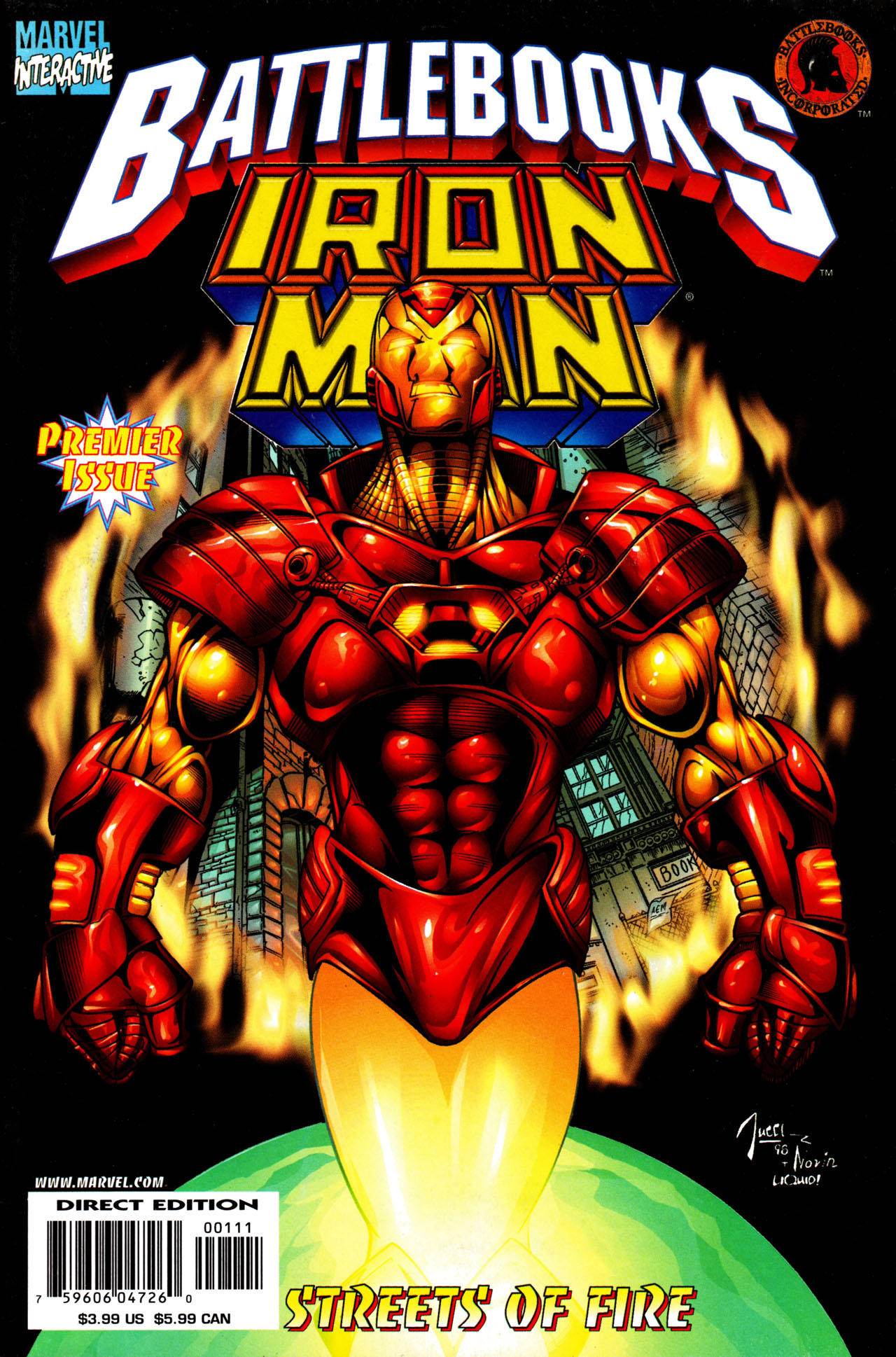 Read online Iron Man Battlebook: Streets Of Fire comic -  Issue # Full - 1