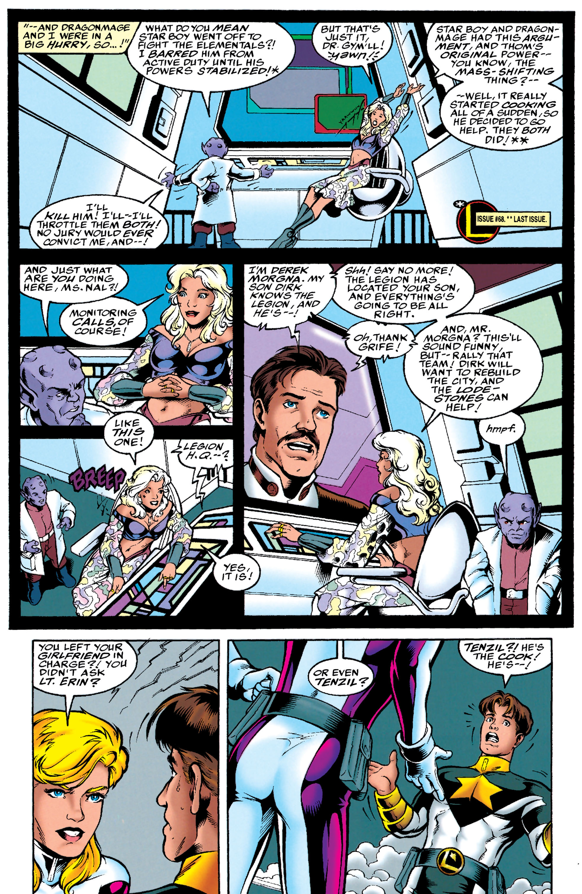 Read online Legionnaires comic -  Issue #74 - 6
