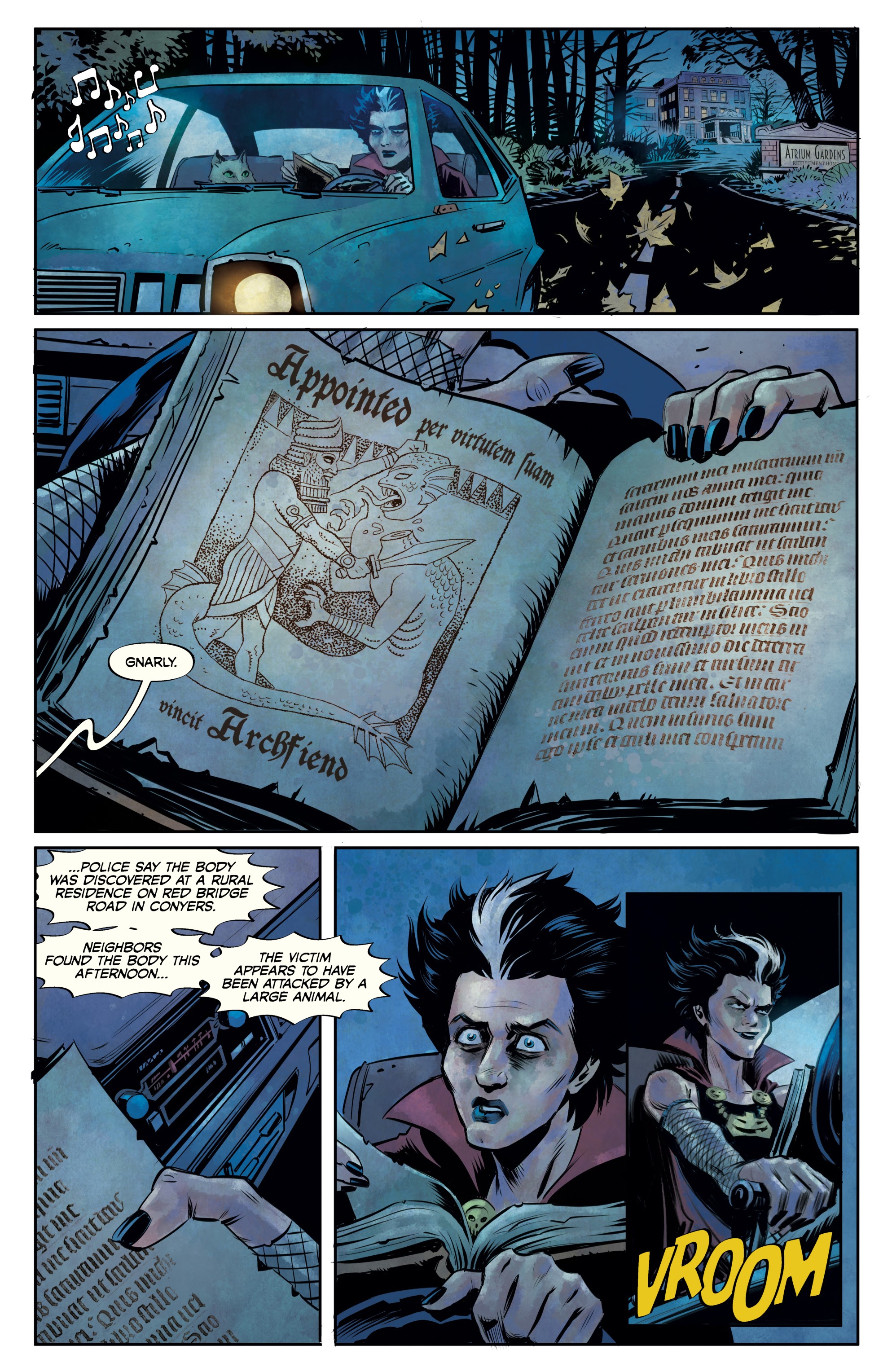 Read online Count Crowley: Reluctant Midnight Monster Hunter comic -  Issue # _TPB - 71