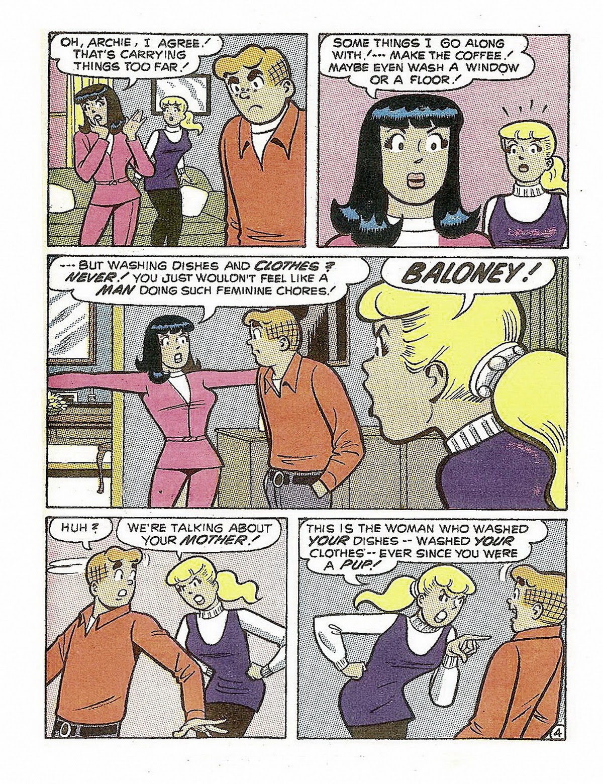 Read online Archie's Double Digest Magazine comic -  Issue #57 - 138