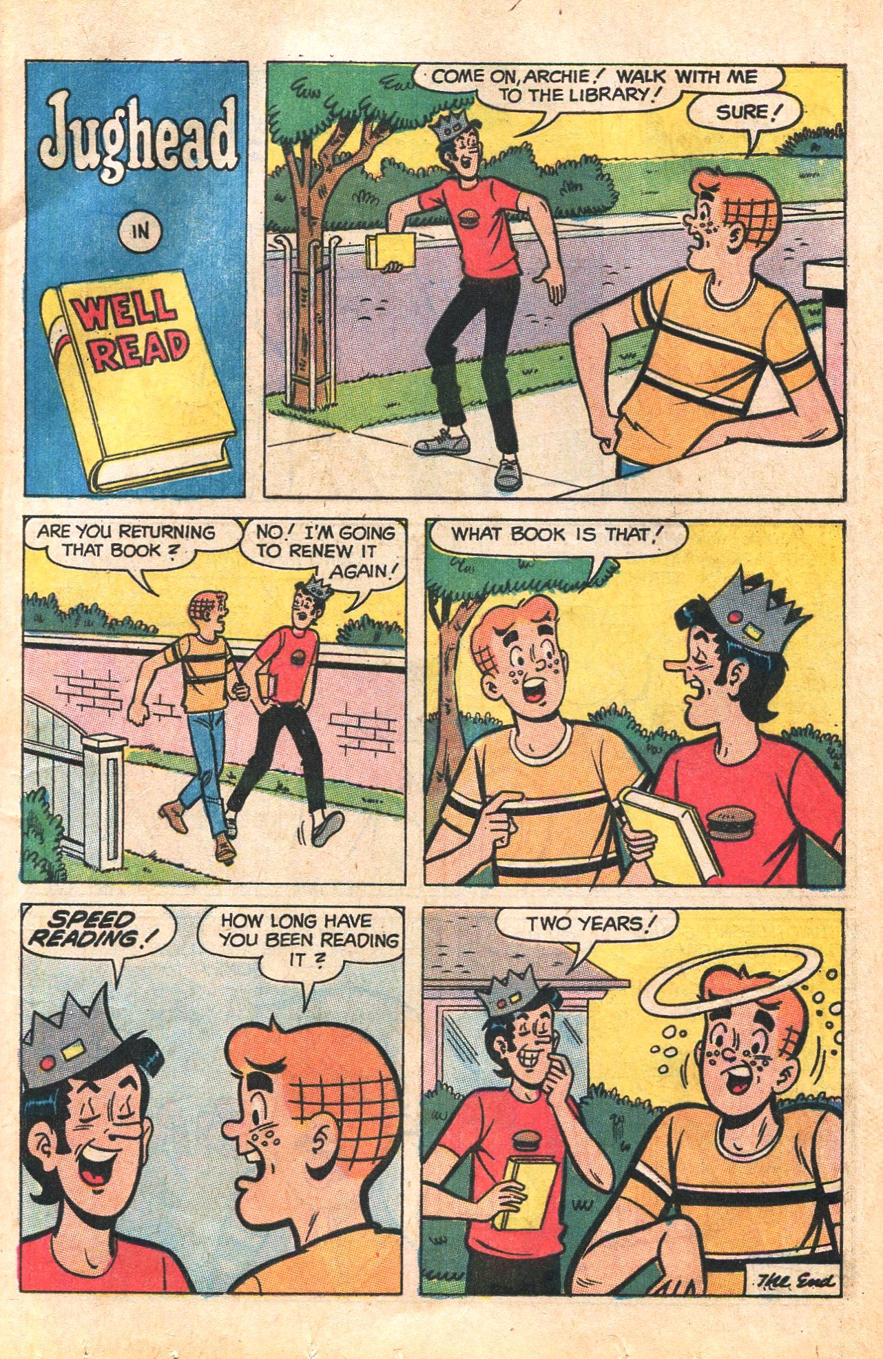 Read online Jughead's Jokes comic -  Issue #14 - 7